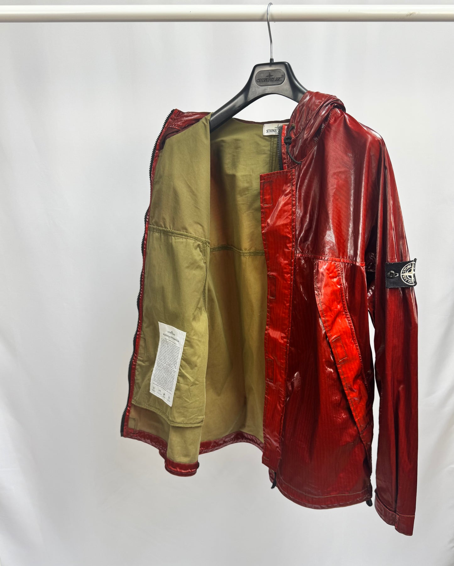 Stone Island Mussola Prismatica (Red)