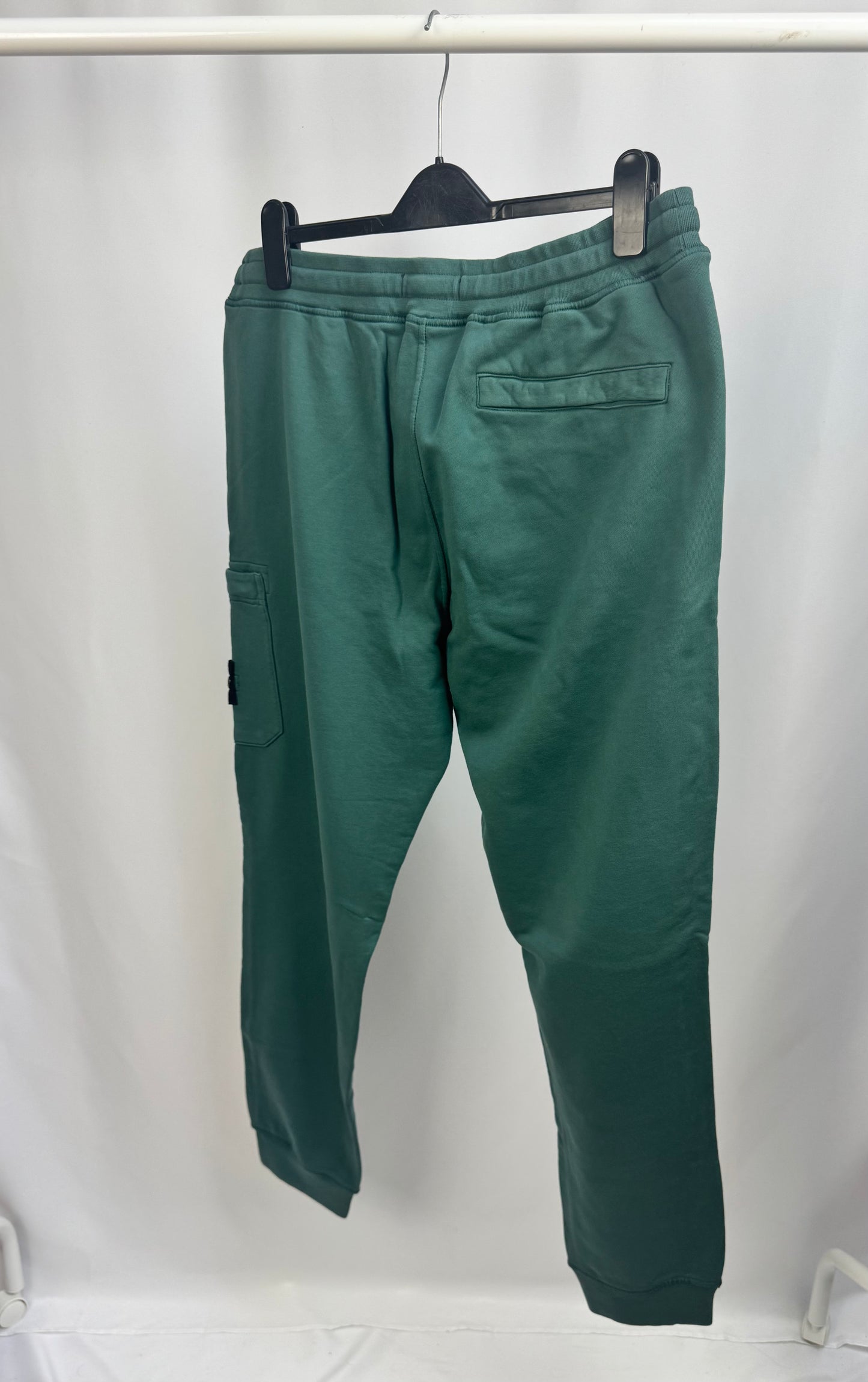 Stone Island Brushed Cotton Pocket Sweatpants (Petroleum)