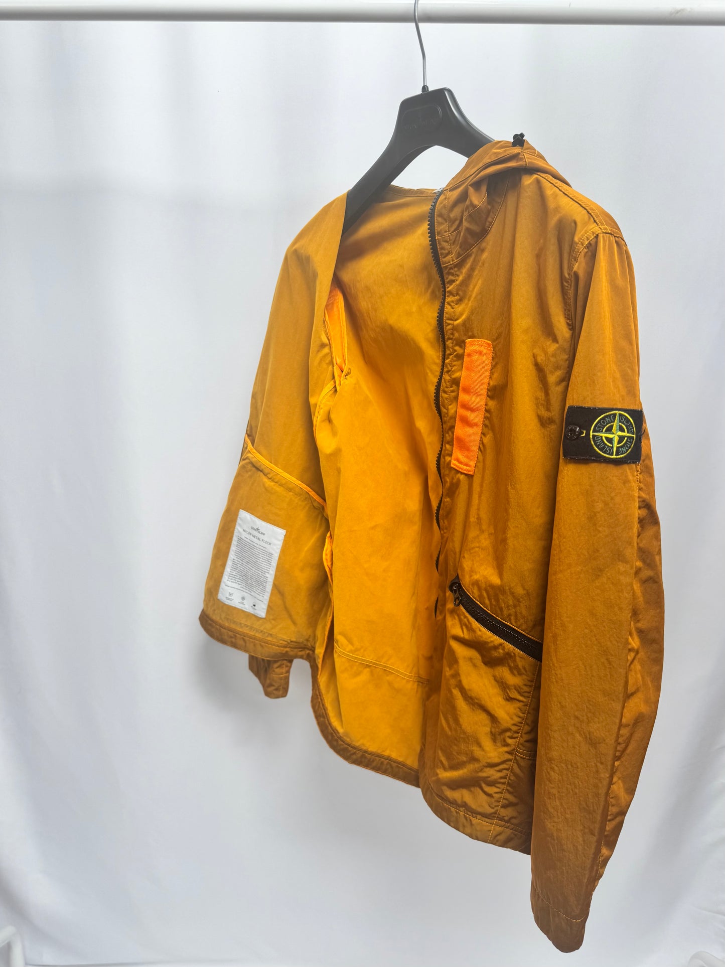 Stone Island Nylon Metal Flock (Orange)