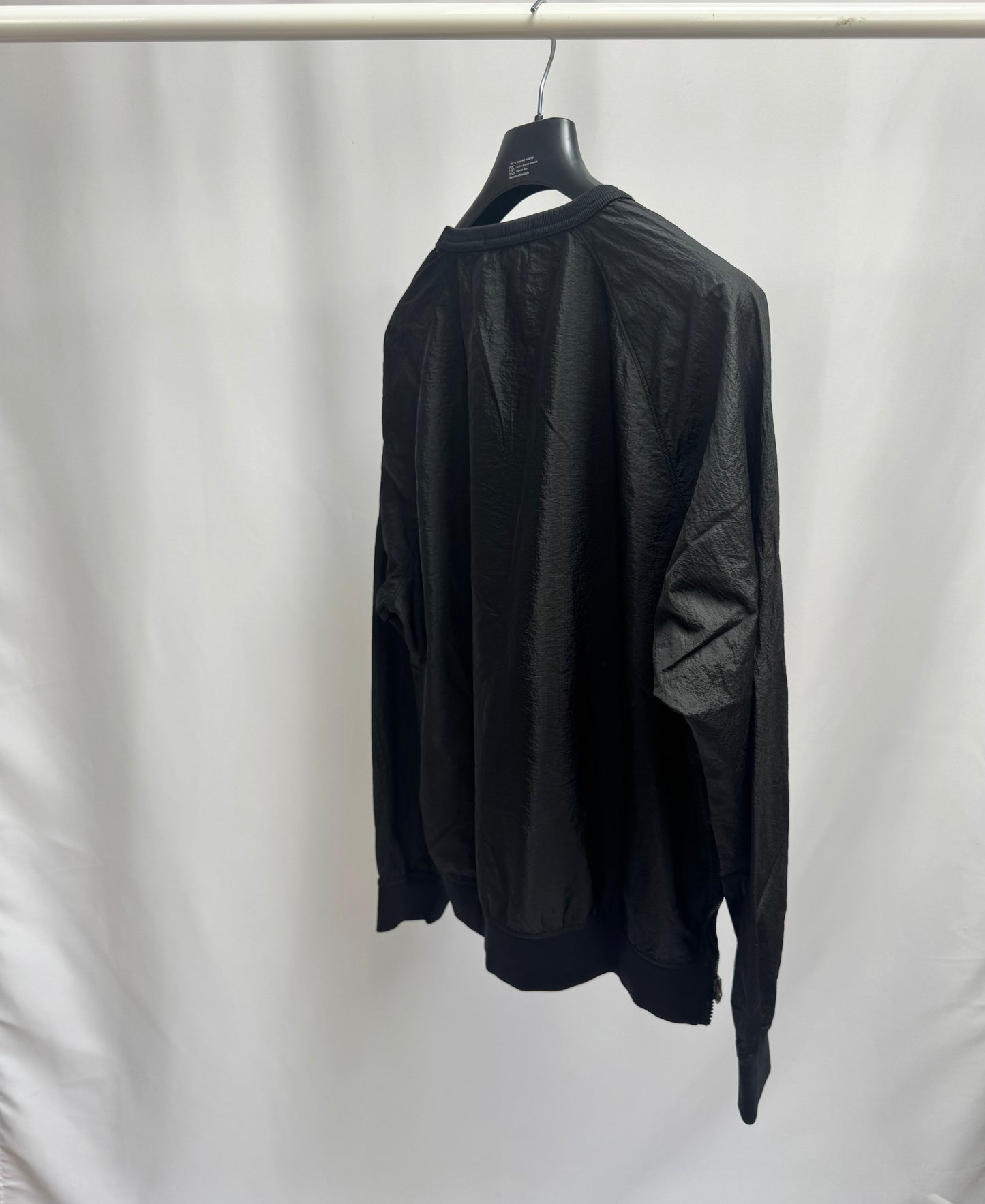 Stone Island Nylon Metal Ripstop Sweatshirt (Black)
