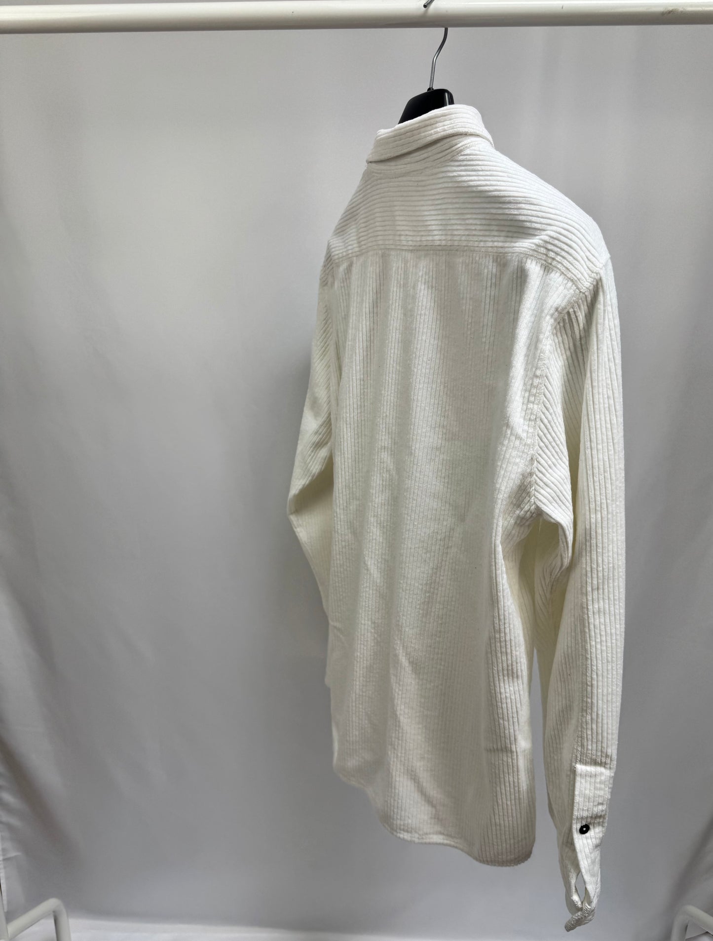 Stone Island Corduroy Pocket Overshirt (White)