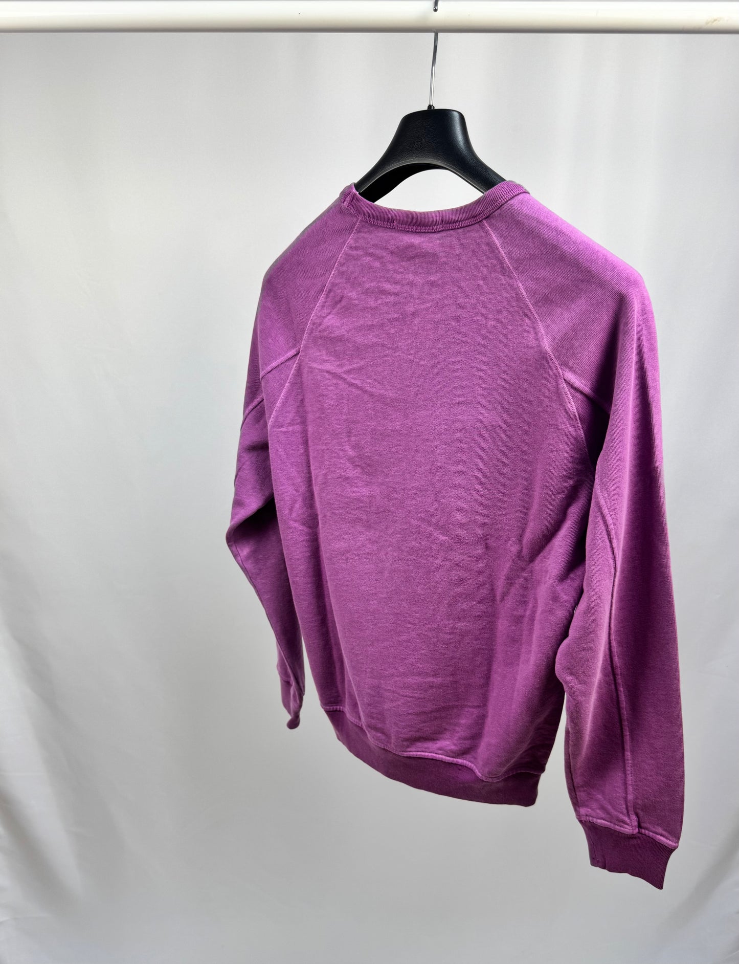 Stone Island Garment Dyed Old Effect Sweatshirt (Purple)