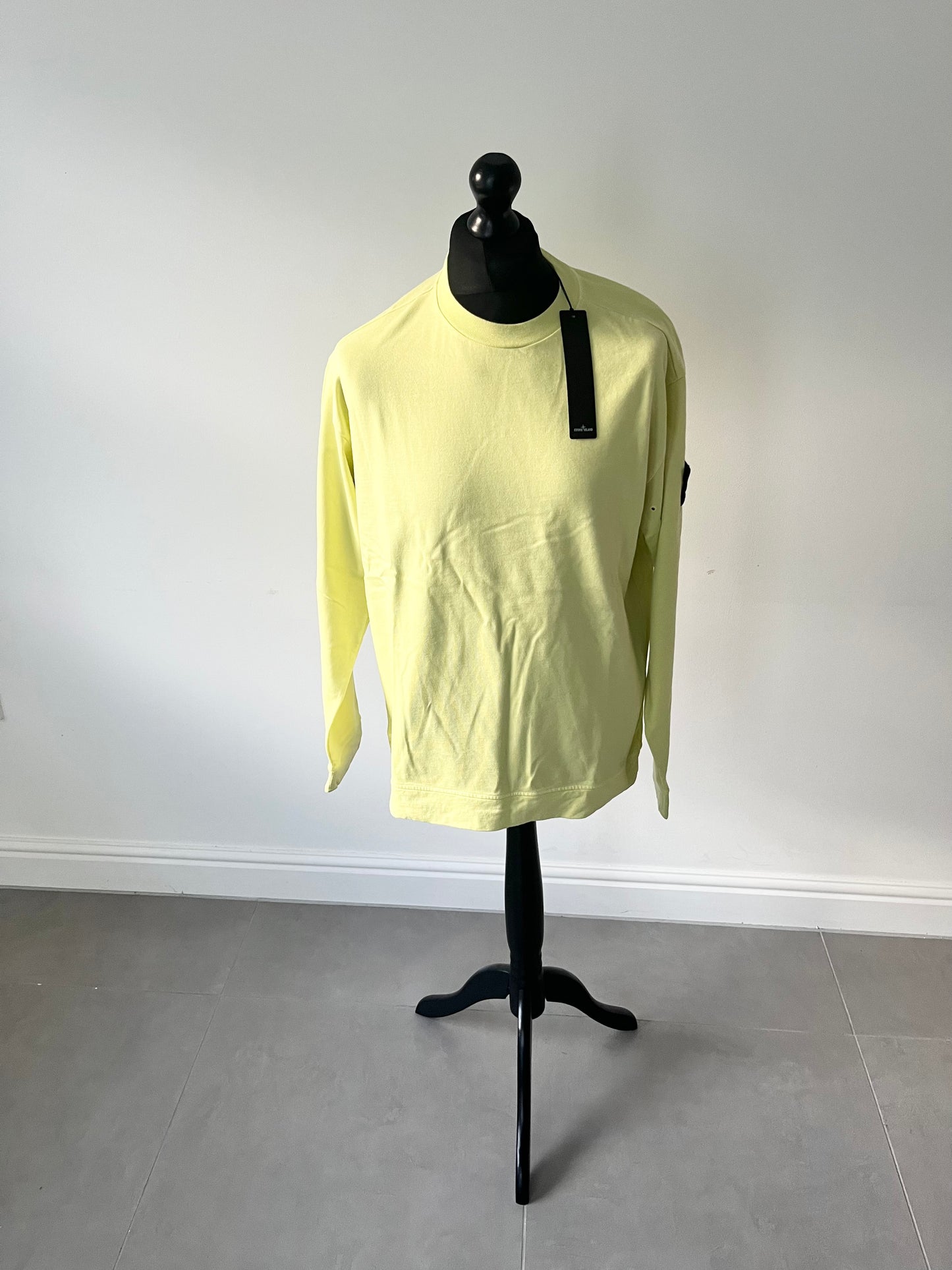 Stone Island Lightweight Crew Sweatshirt (Yellow)