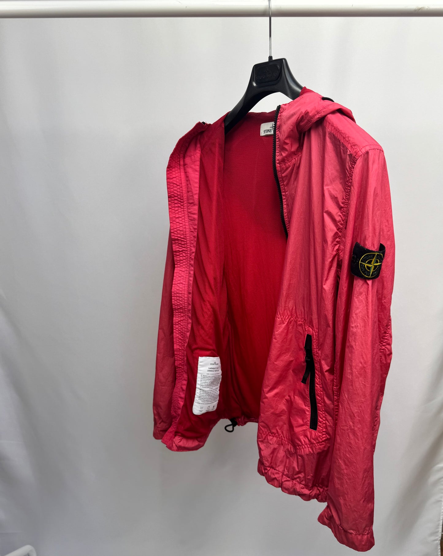 Stone Island Garment Dyed Crinkle Reps NY (Pink)