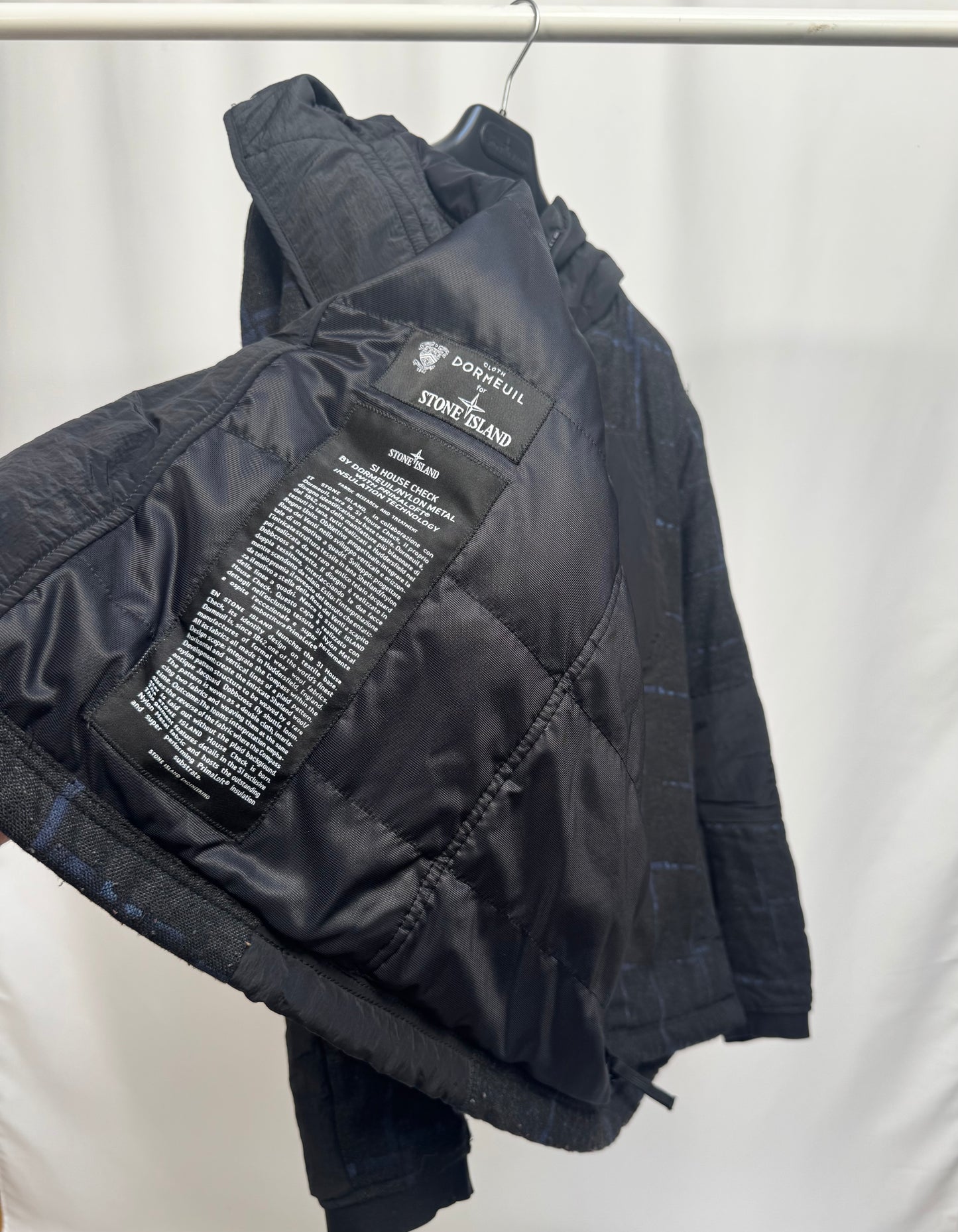 Stone Island X Dormeuil Special Process (Black)