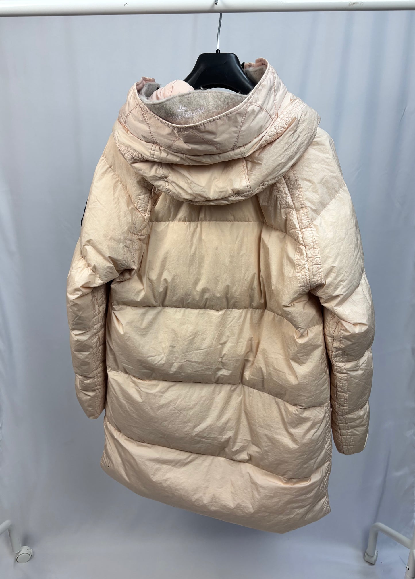 Stone Island Garment Dyed Crinkle Reps R-NY Down (Pink)