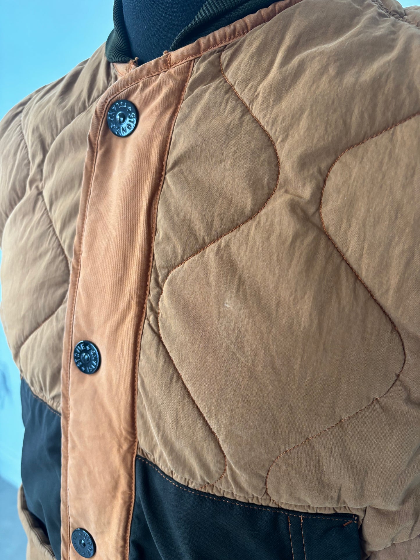 Stone Island 50 Fili Quilted-TC (Rust)