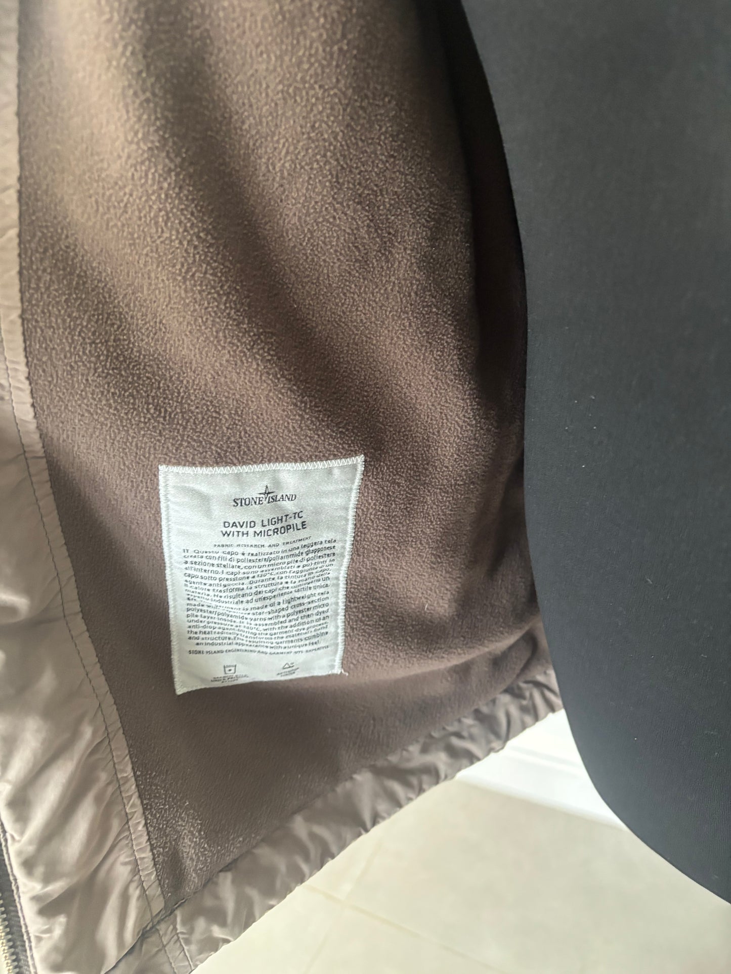 Stone Island David Light-TC With Micropile (Dove Grey)