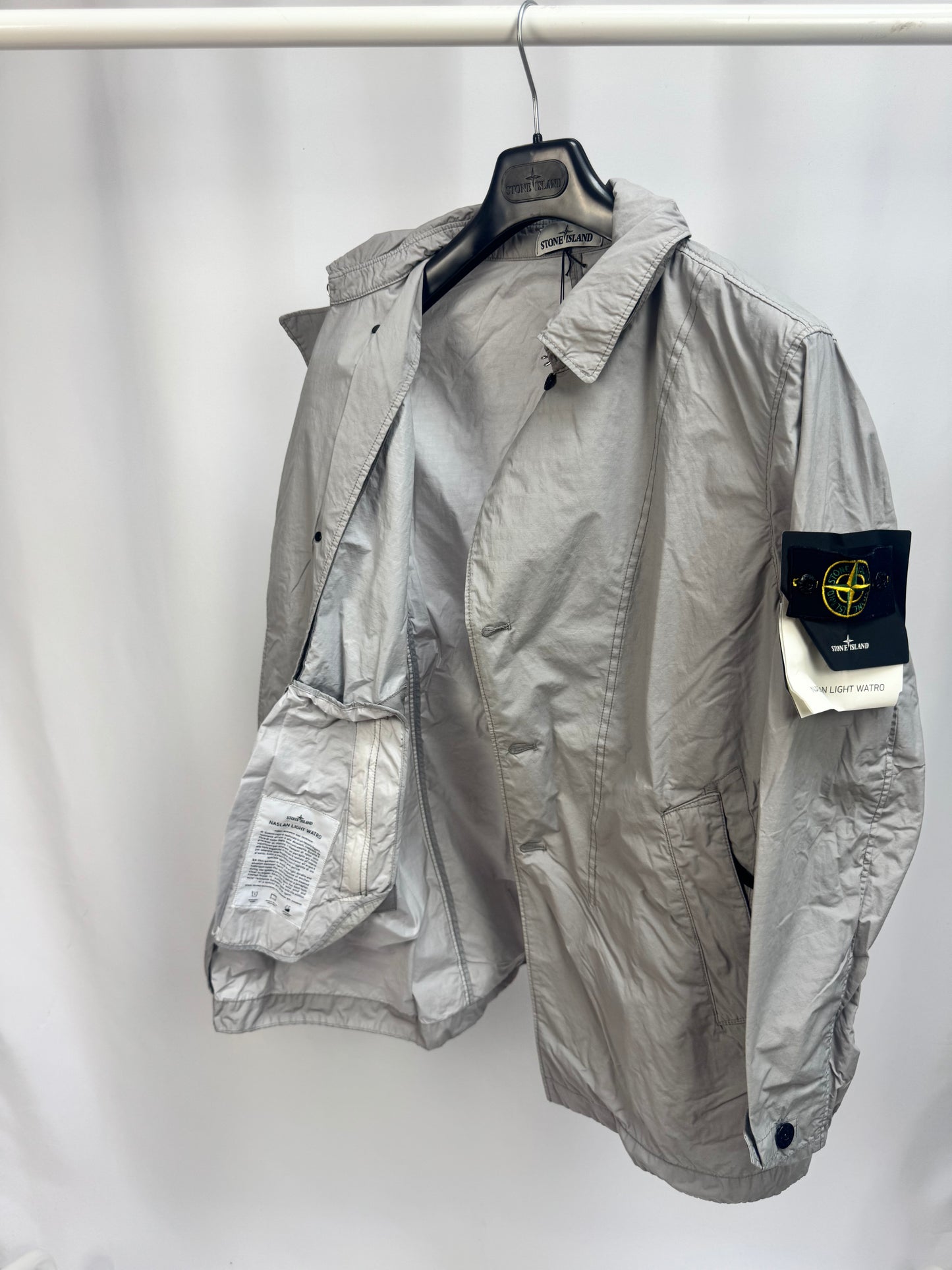 Stone Island Naslan Light Watro (Light Grey)