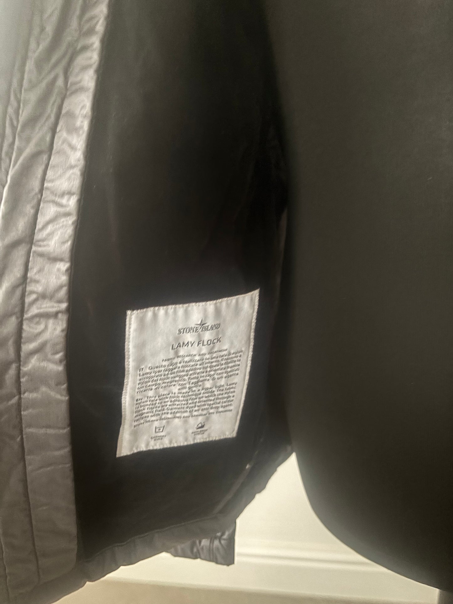 Stone Island Lamy Flock (Black)