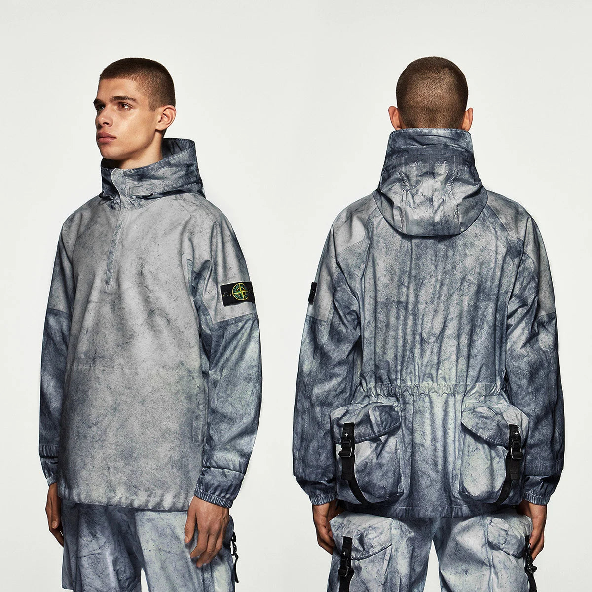 Stone Island X END 15th Anniversary Membrana + Oxford 3L With Dust Colour Finish