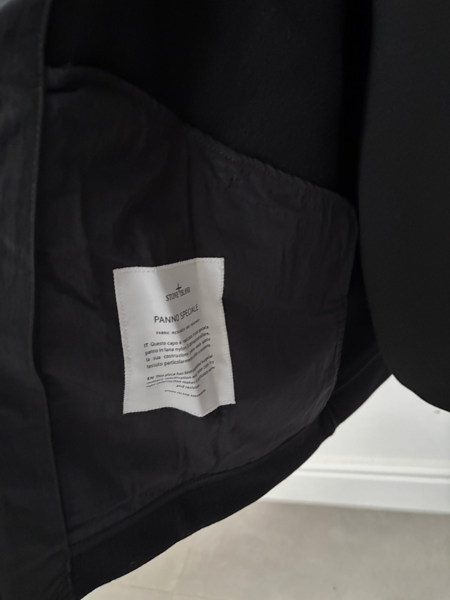 Stone Island Panno Speciale (Black)