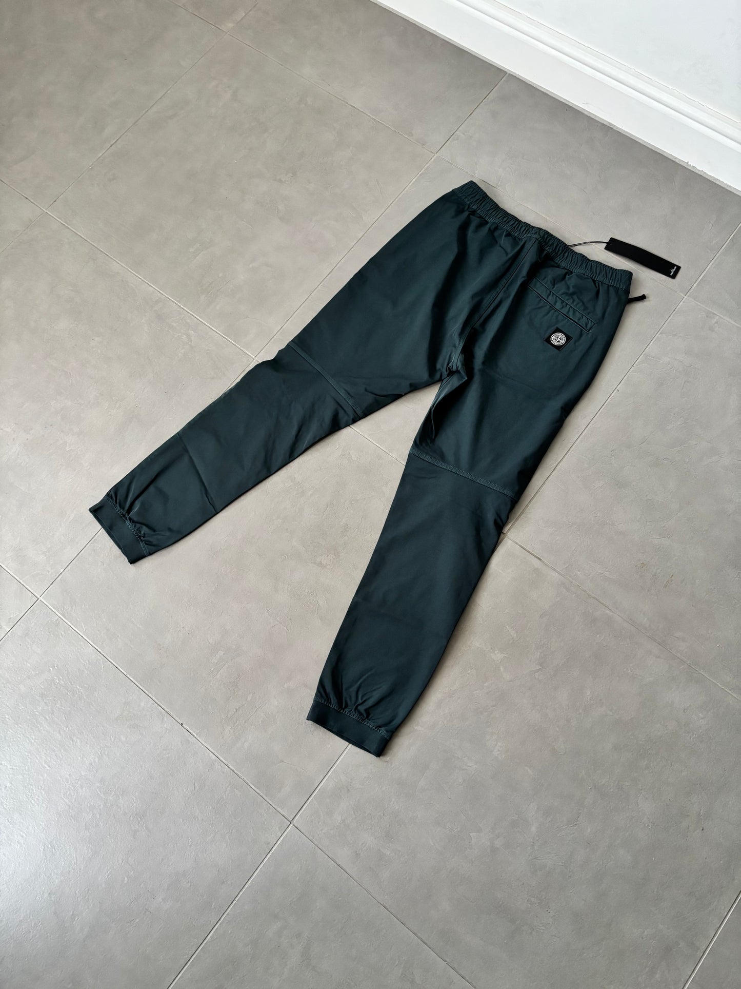 Stone Island Cotton Twill Nylon Stretch Chino (Petroleum)