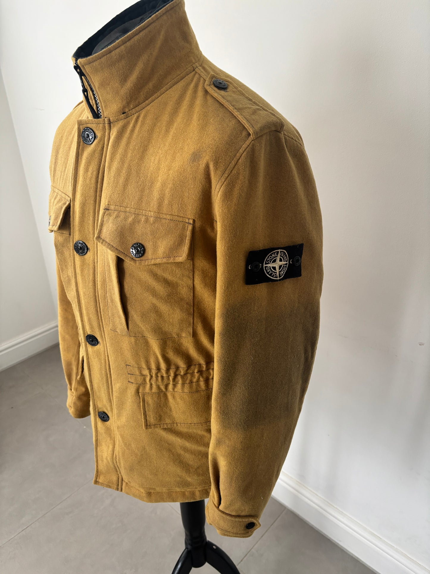 Stone Island Ice Wool Blend (Yellow)