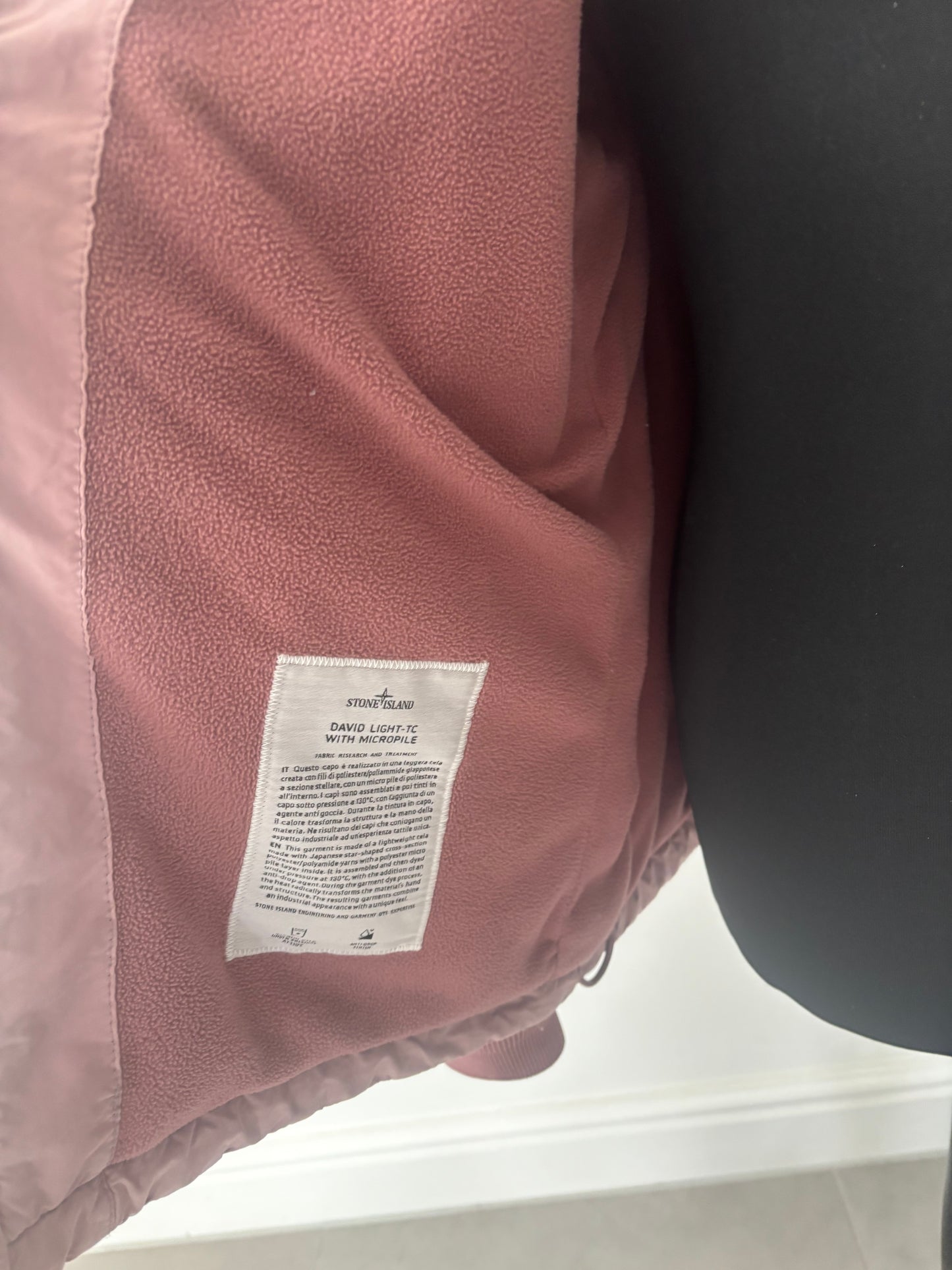 Stone Island David Light-TC With Micropile (Pink)