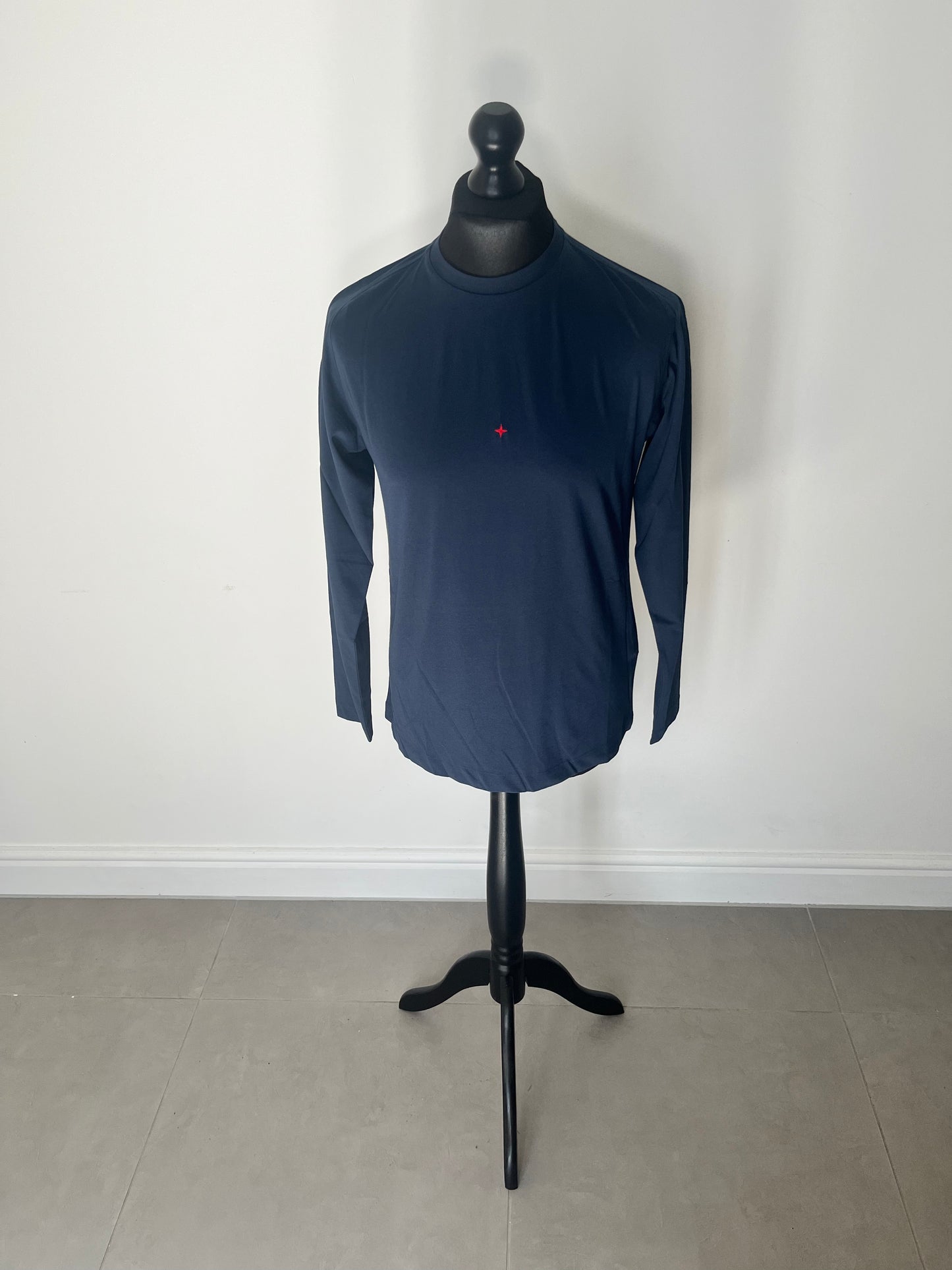 Stone Island Marina Long Sleeve T-Shirt (Navy)