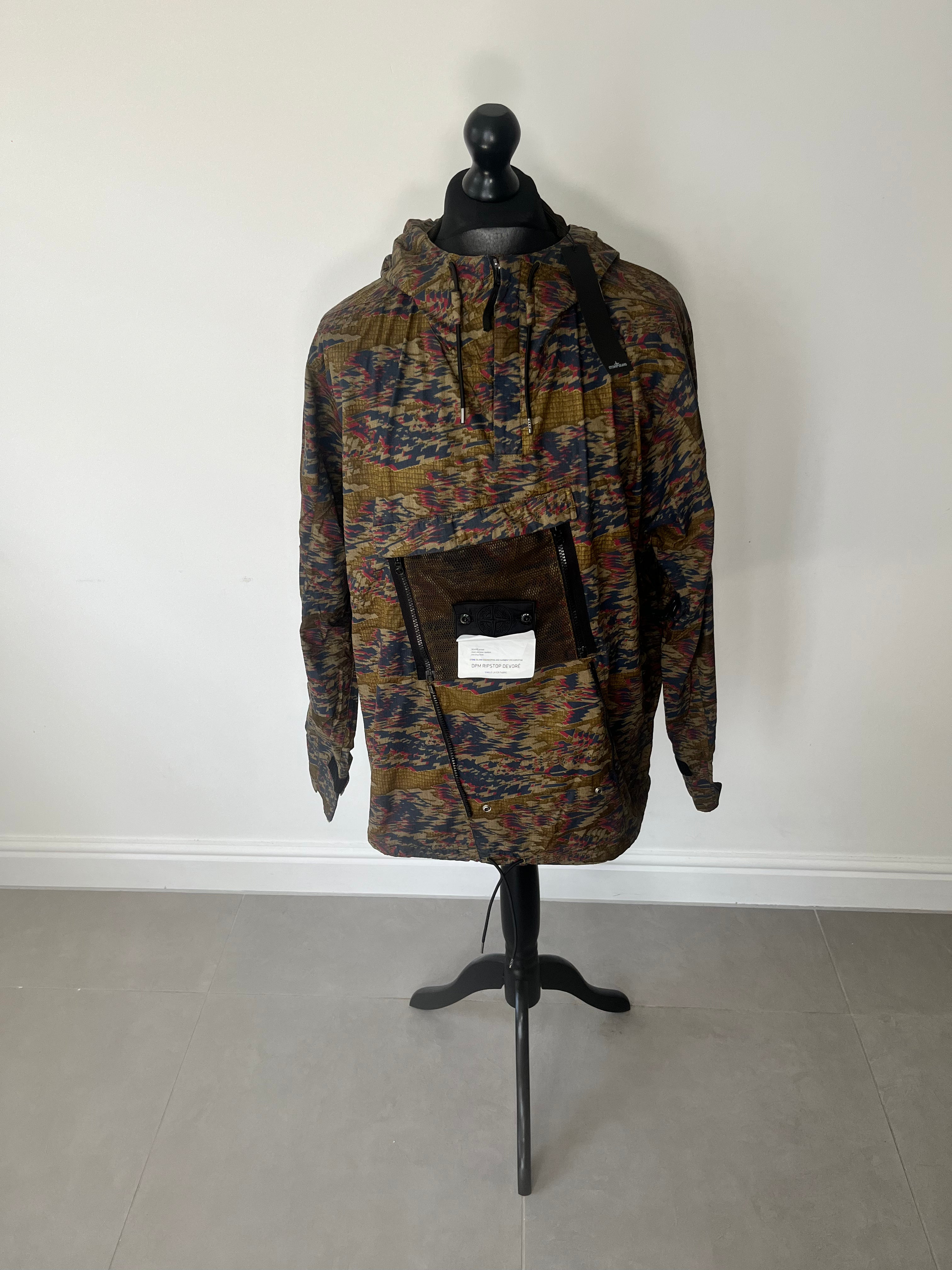 Stone Island Shadow Project DPM Ripstop Devore Smock Multicoloured CasualCentral