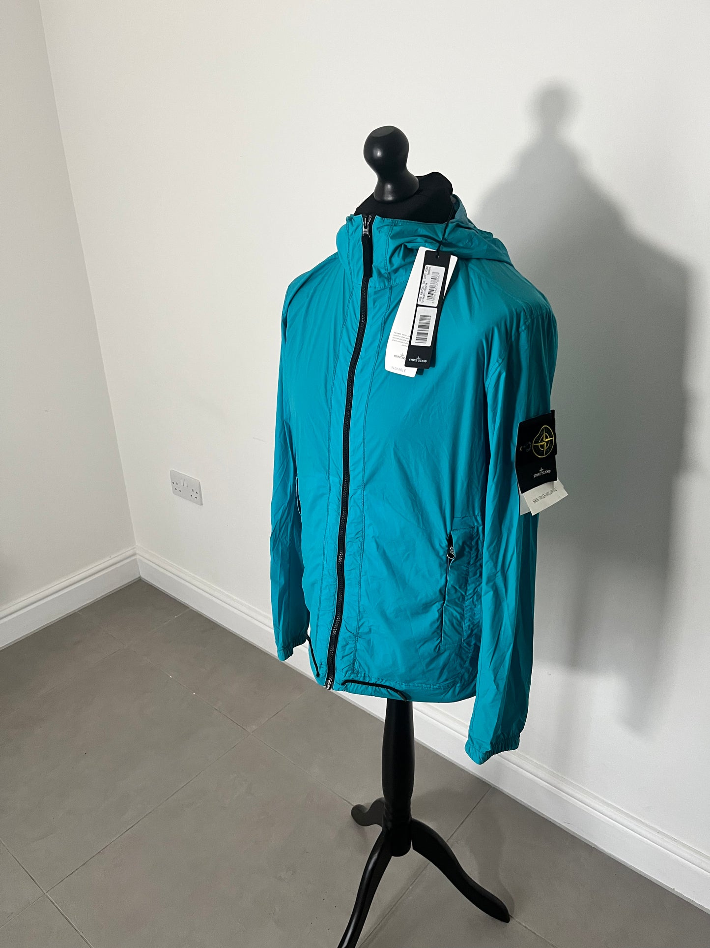 Stone Island Skin Touch Nylon-TC (Teal Blue)