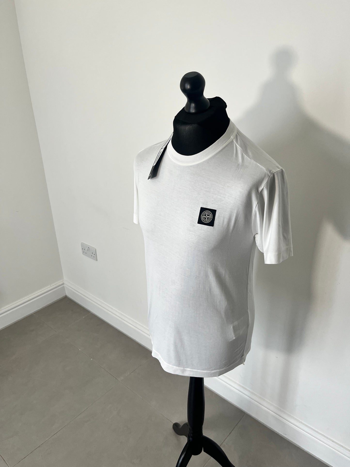 Stone Island Patch T-Shirt (White)