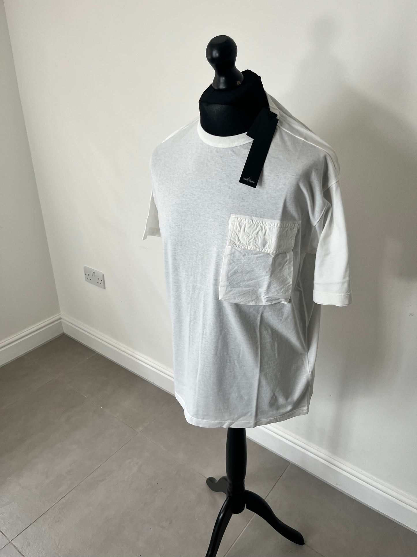 Stone Island Organic Cotton T-Shirt (White)