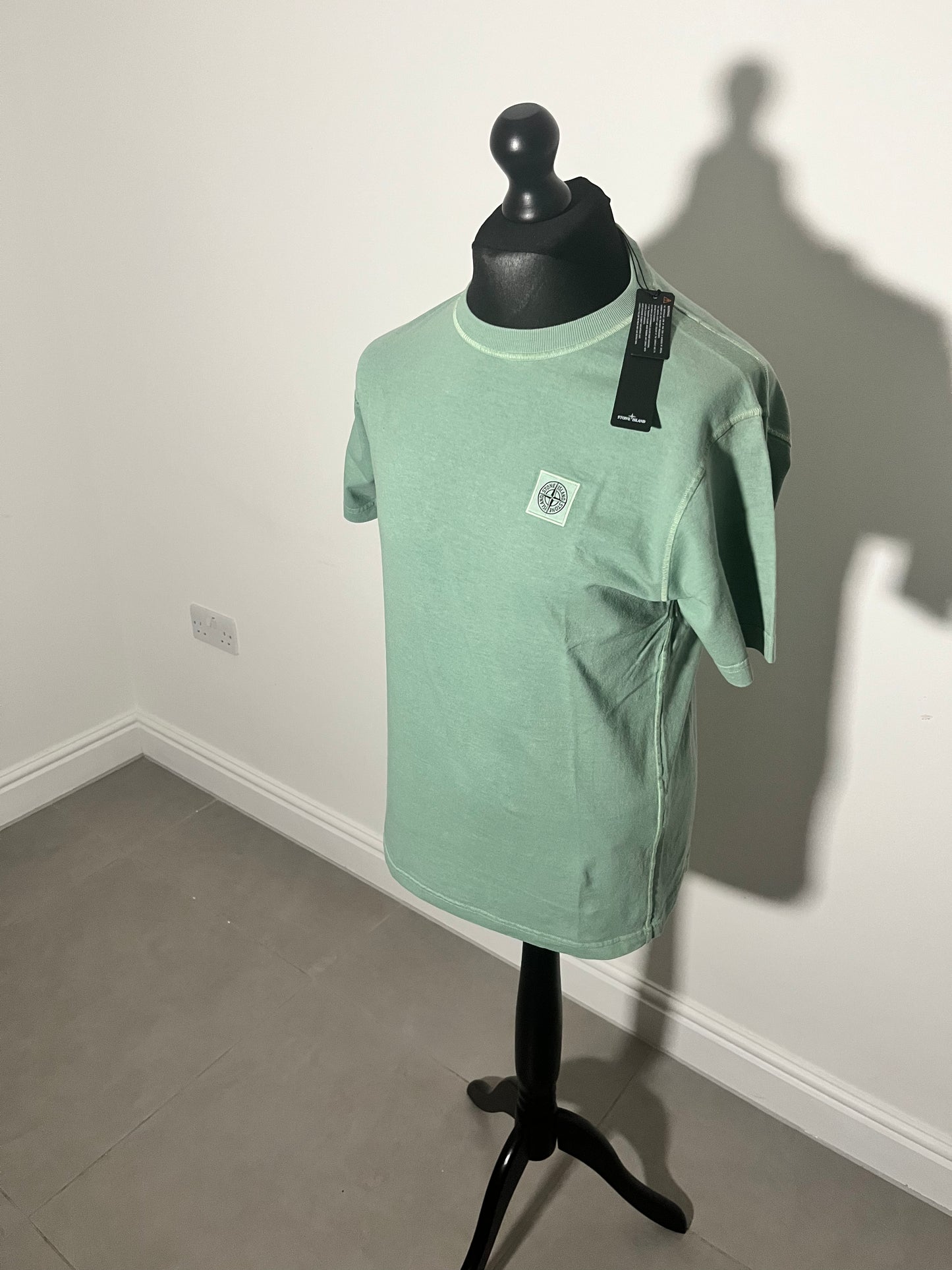Stone Island Fissato Treatment T-Shirt (Sage)
