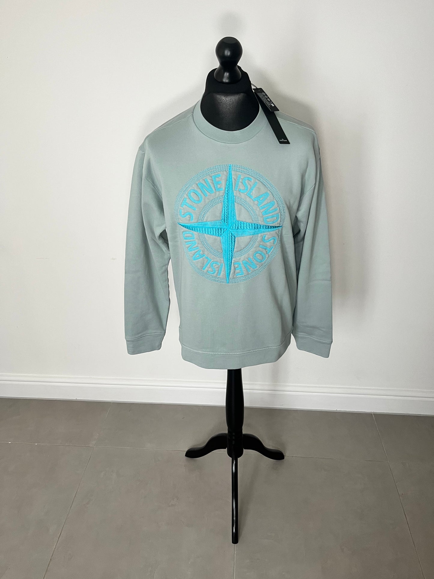Stone Island Stitches Four Print (Sky Blue)