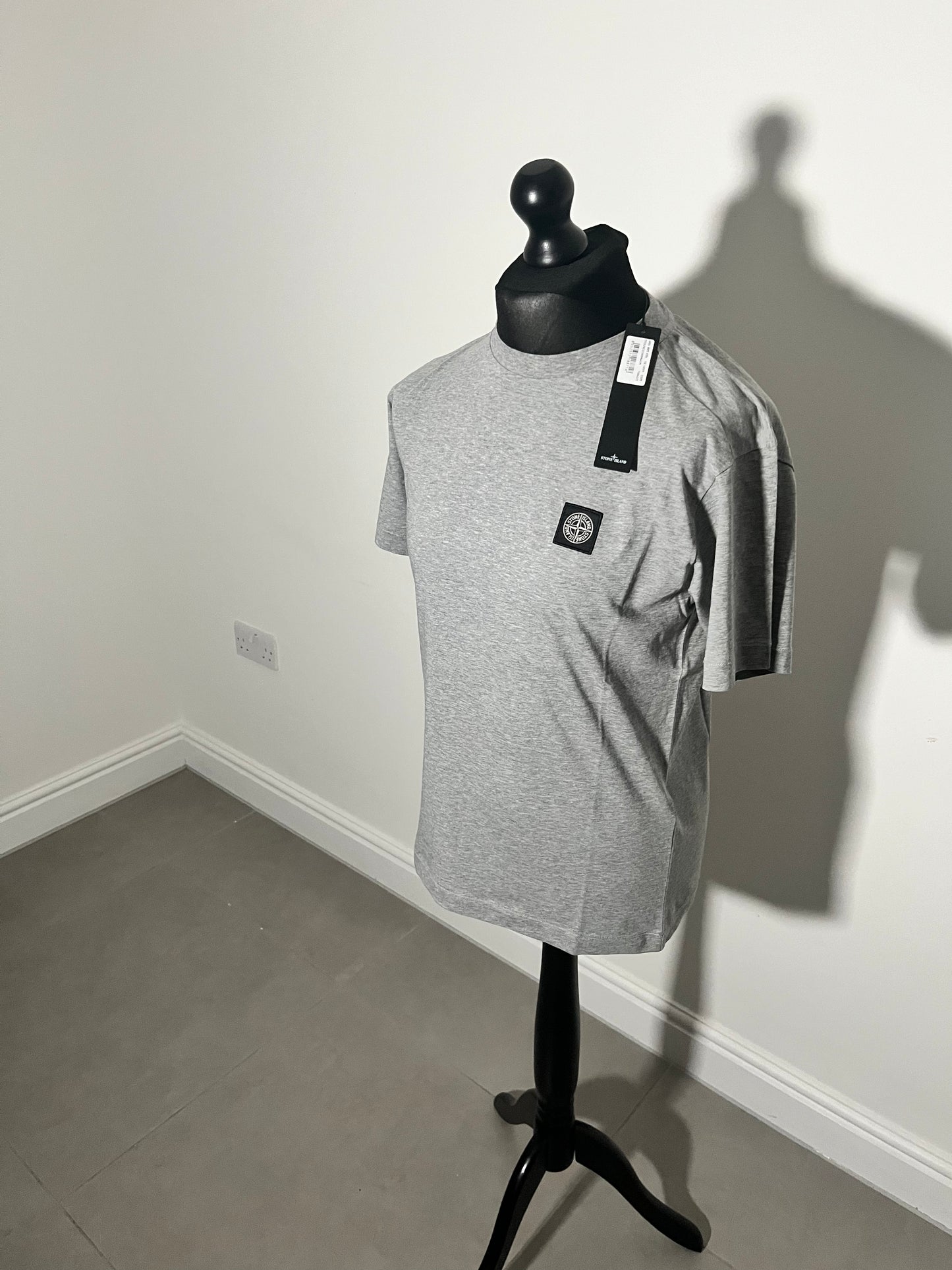 Stone Island Patch T-Shirt (Grey)
