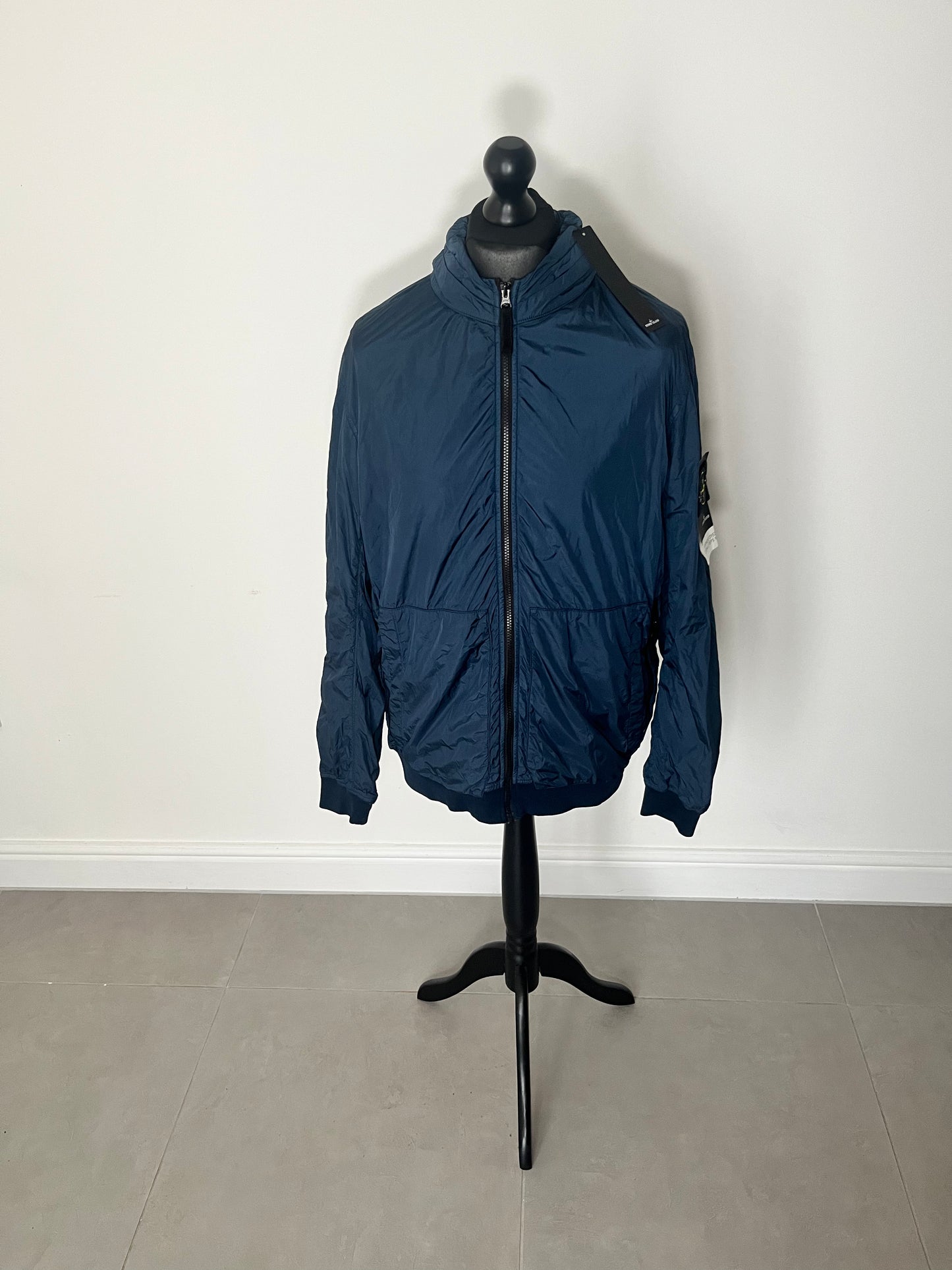 Stone Island Garment Dyed Crinkle Reps NY (Navy)