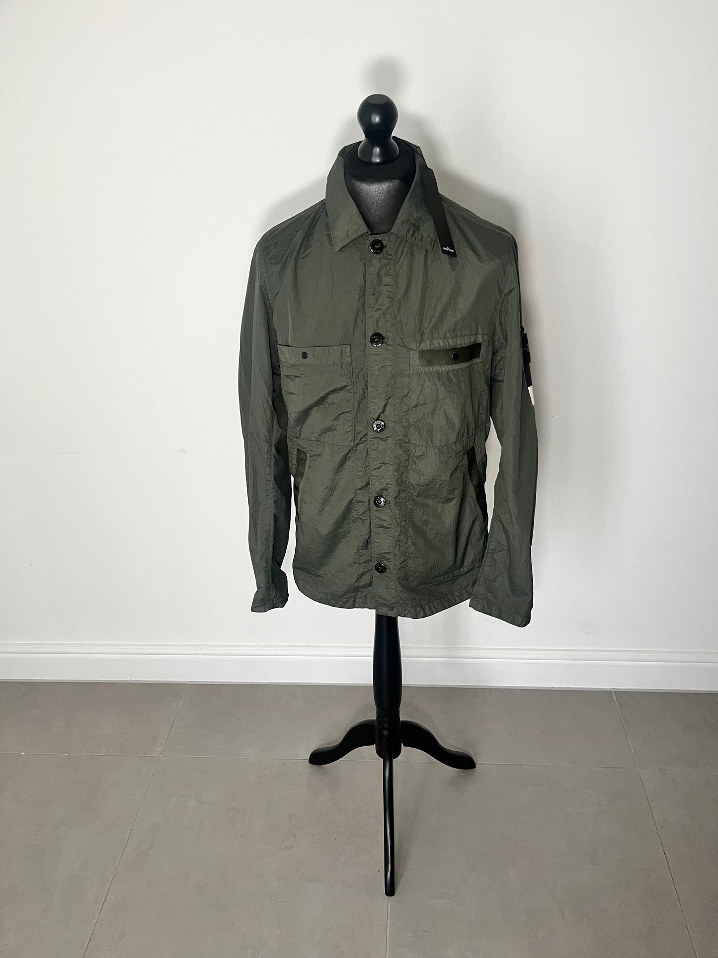 Stone Island SI PA/PL Seersucker-TC (Olive)