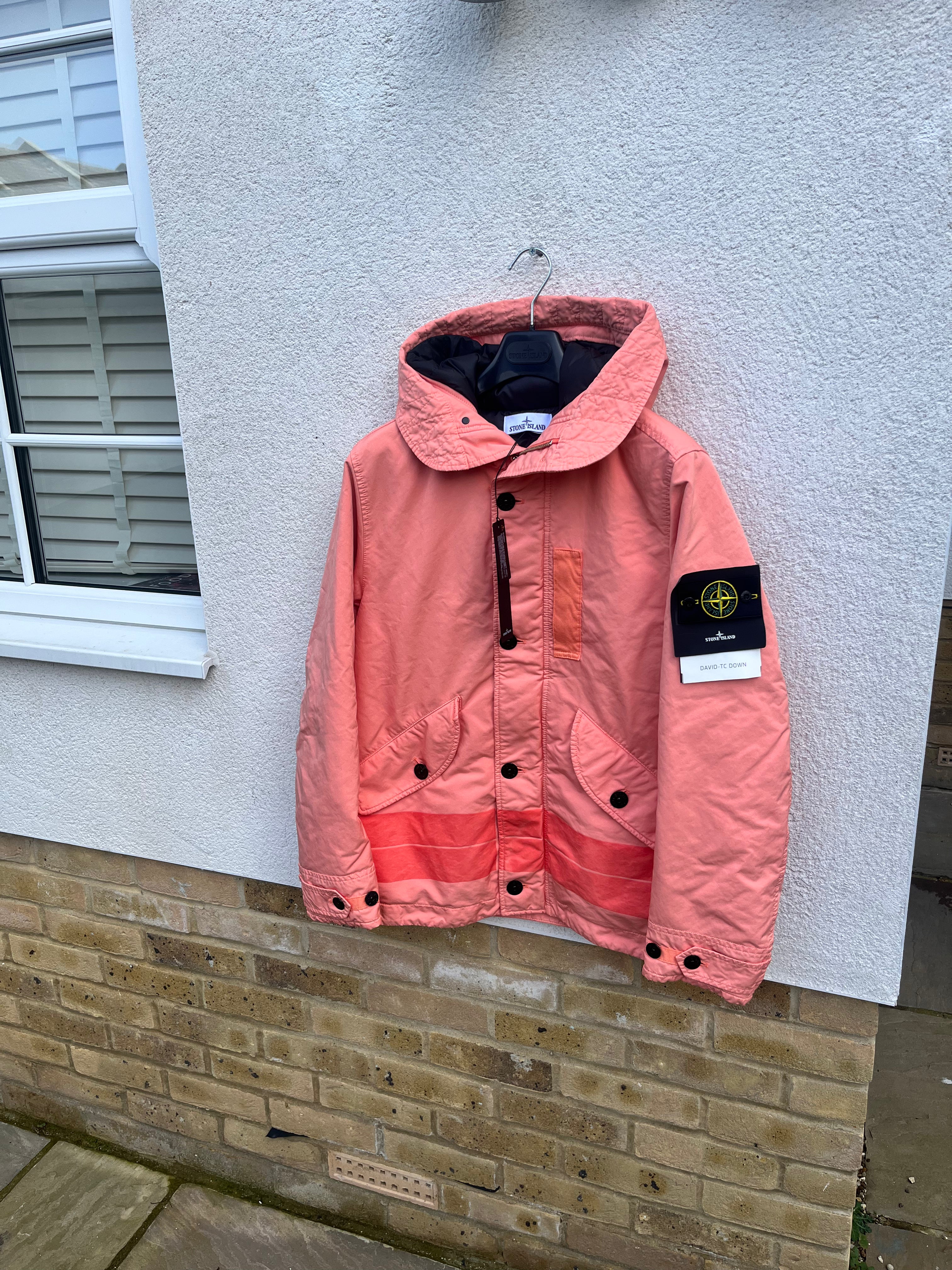 Stone Island David TC Down Peach CasualCentral