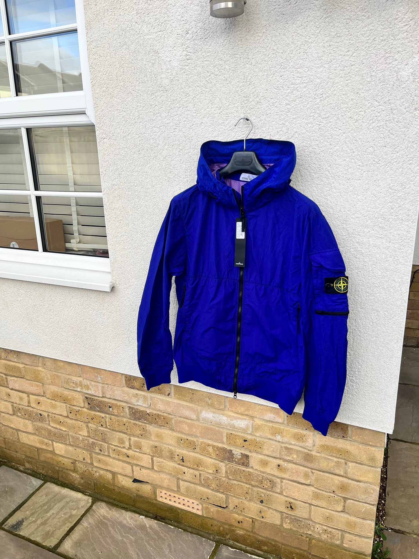 Stone Island Naslan Light Watro (Royal Blue)