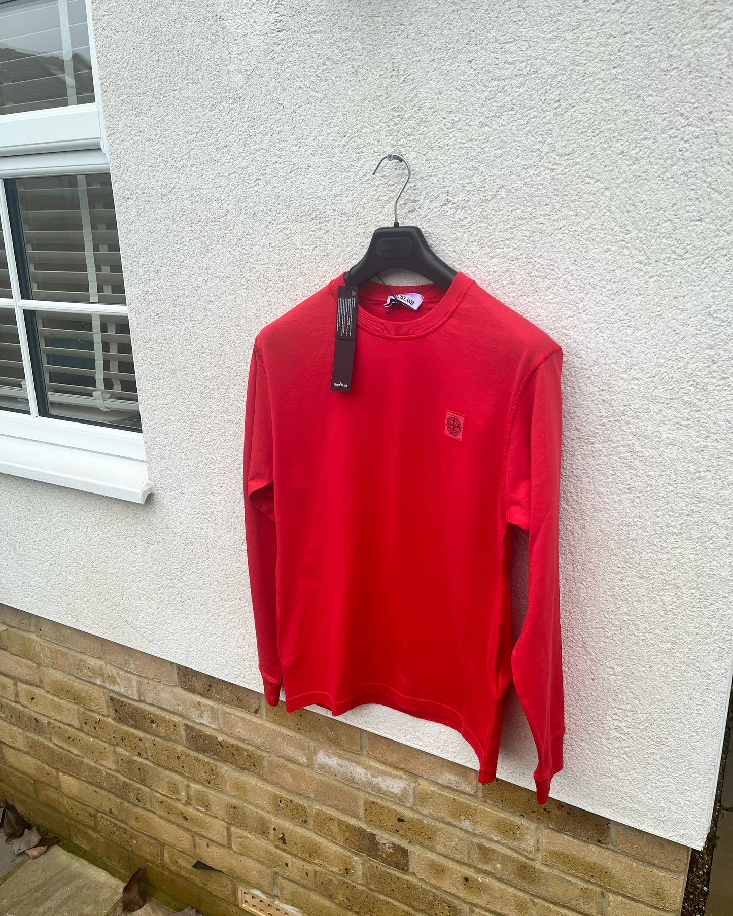 Stone Island Fissato Treatment T-Shirt (Red)