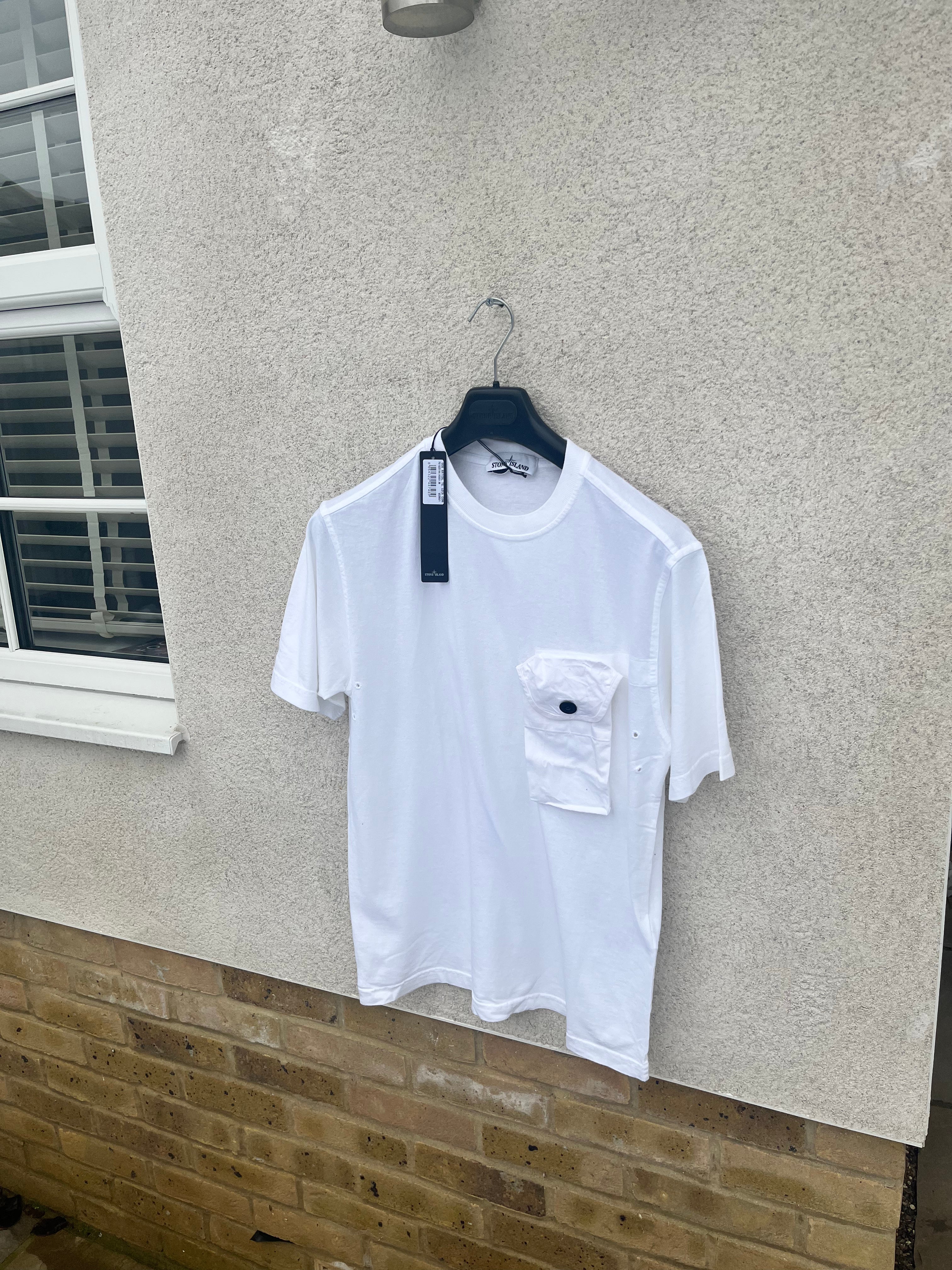 Stone island pocket deals tee