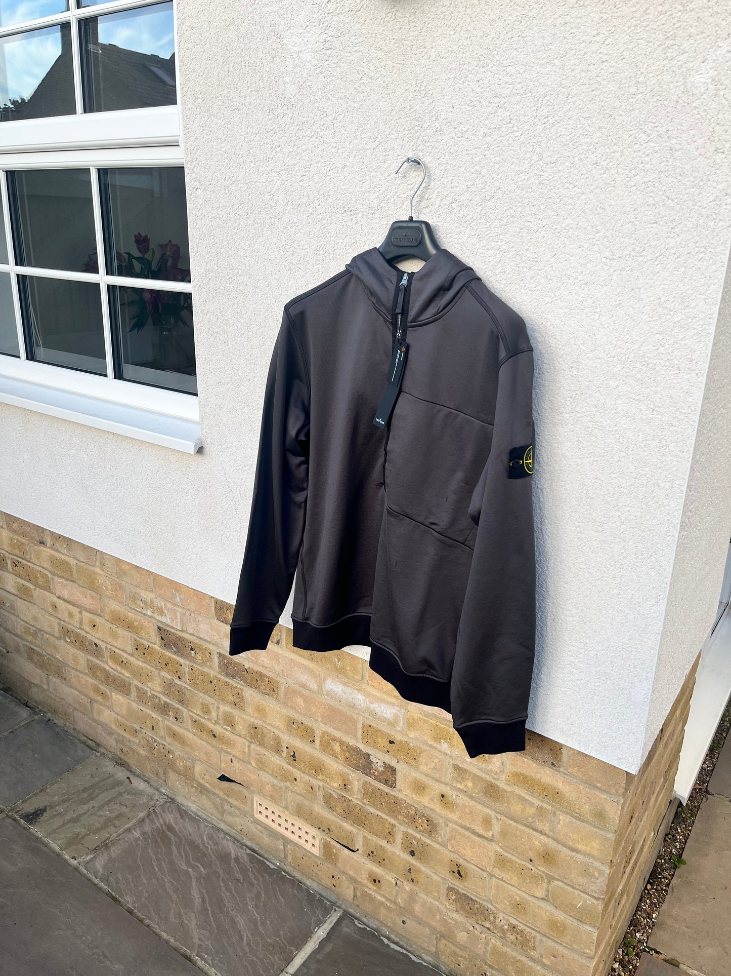 Stone Island Hoodie (Grey)