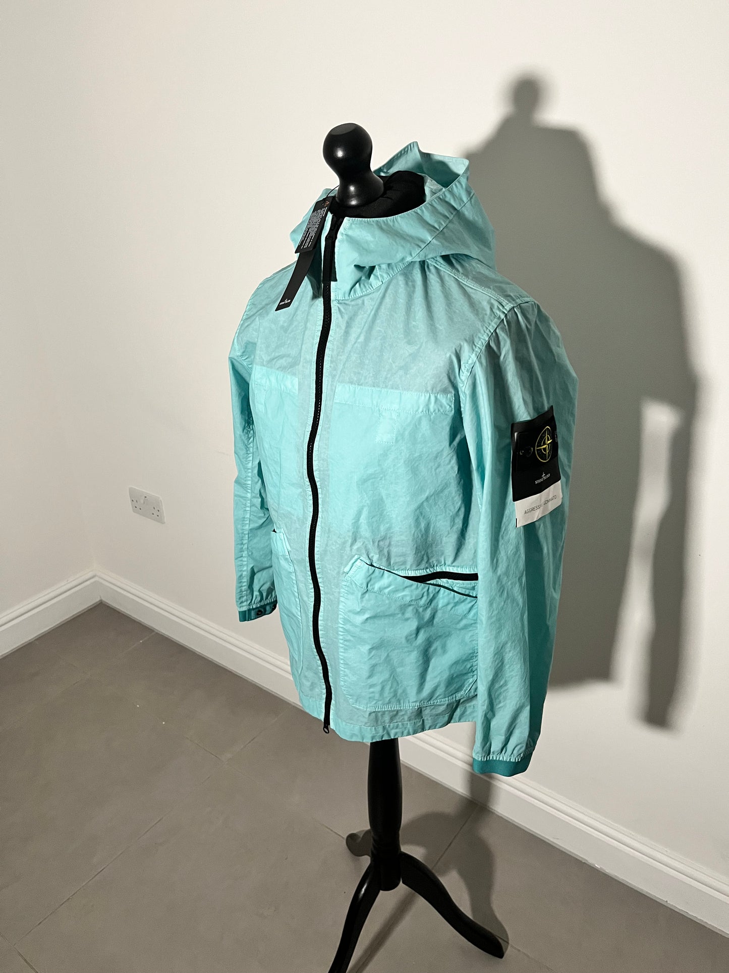 Stone Island Aggressive Gommato (Aqua)