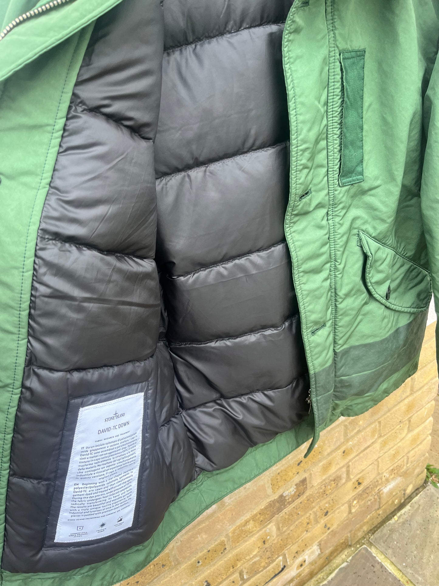 Stone Island David-TC Down (Olive)