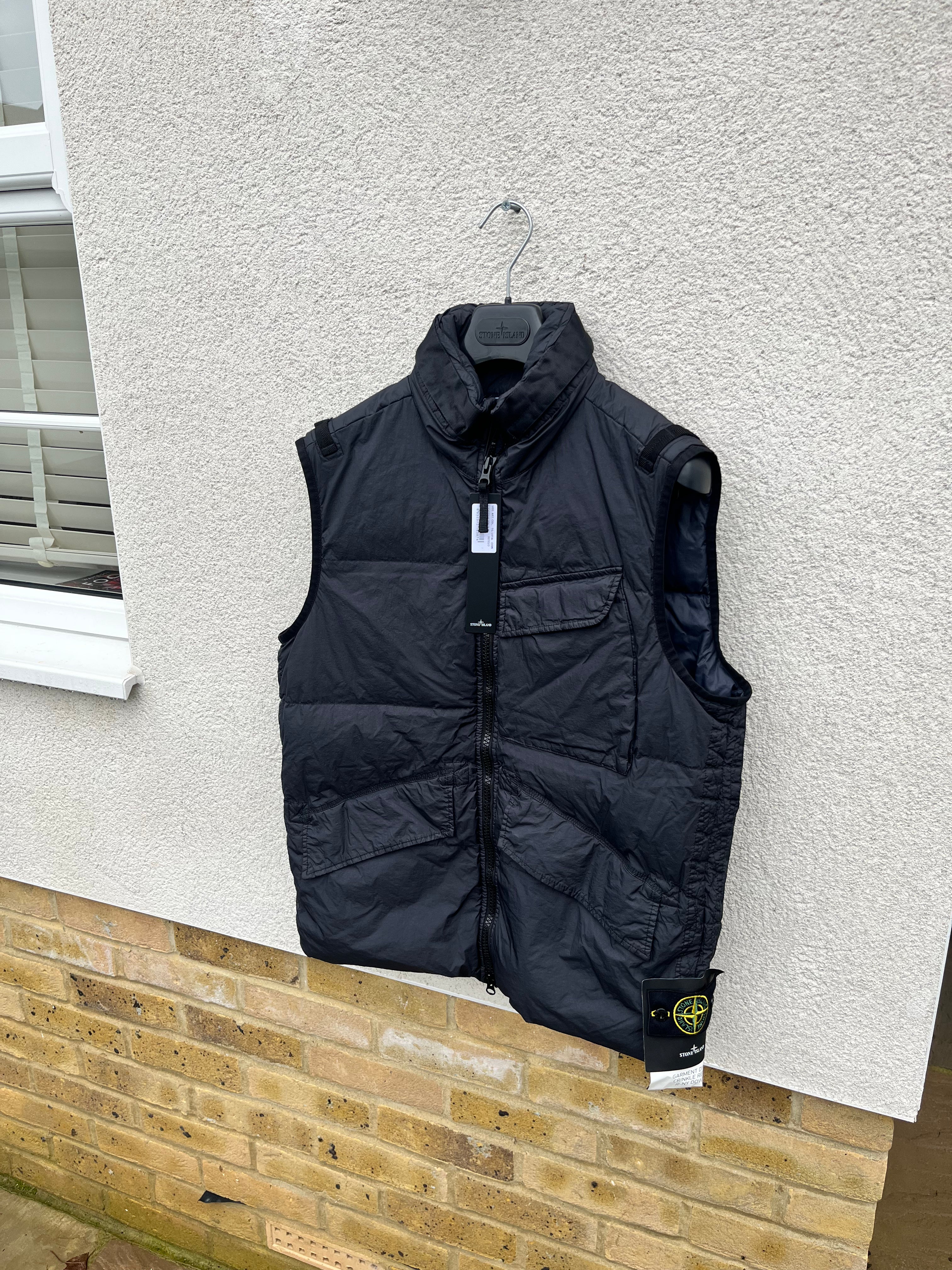 Stone island 2025 crinkle gilet