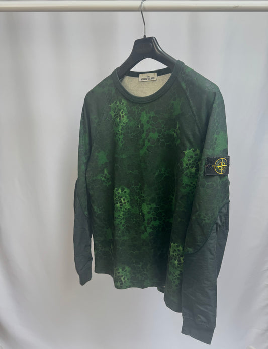Stone Island Alligator Camo Sweatshirt (Camo)