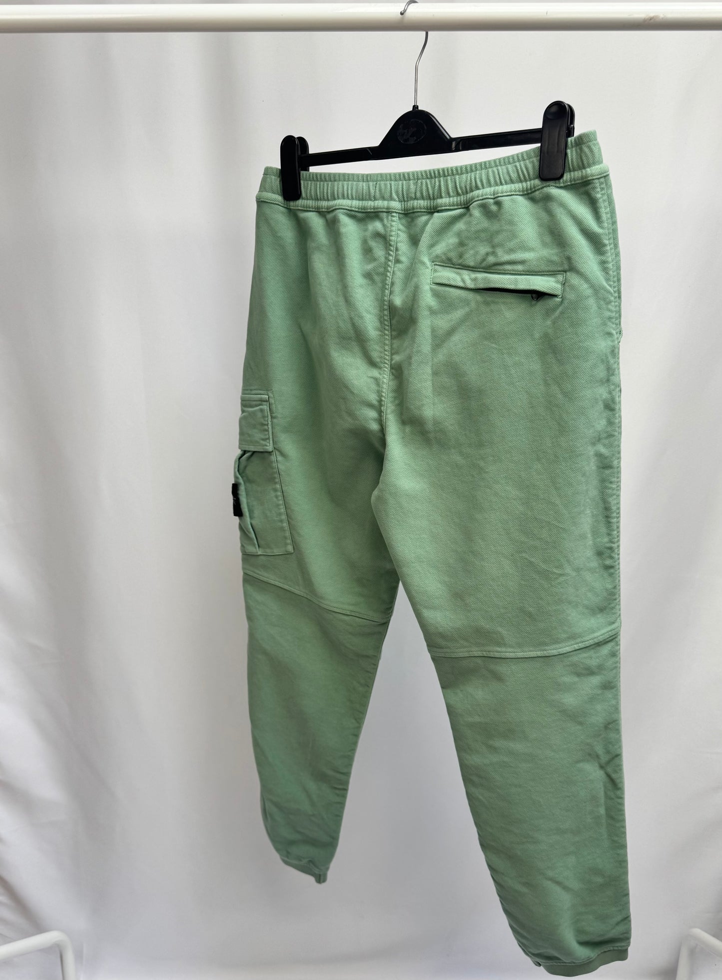 Stone Island Moleskin Cargo Pants (Sage)