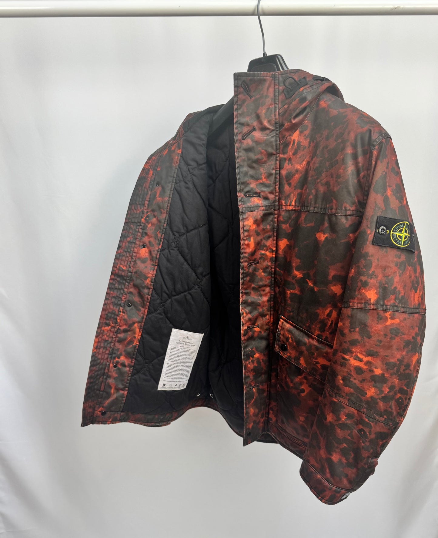Stone Island Raso Gommato Tortoise Shell OVD (Camo)