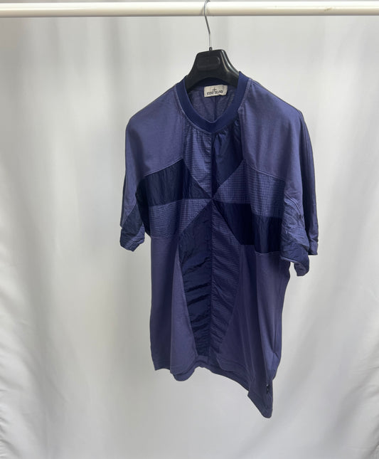 Stone Island Nylon Metal Star T-Shirt (Navy)