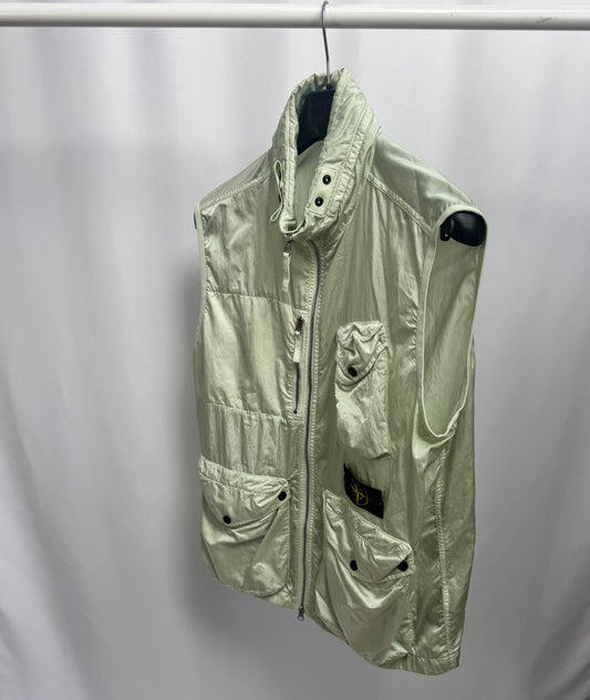 Stone Island Nylon Raso-TC Gilet (Mint)
