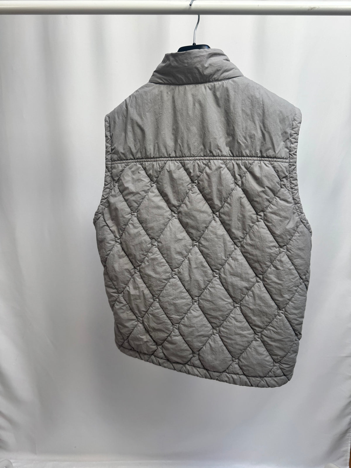 Stone Island Ghost Nylon Smerigliato With Primaloft Insualtion Vest (Grey)