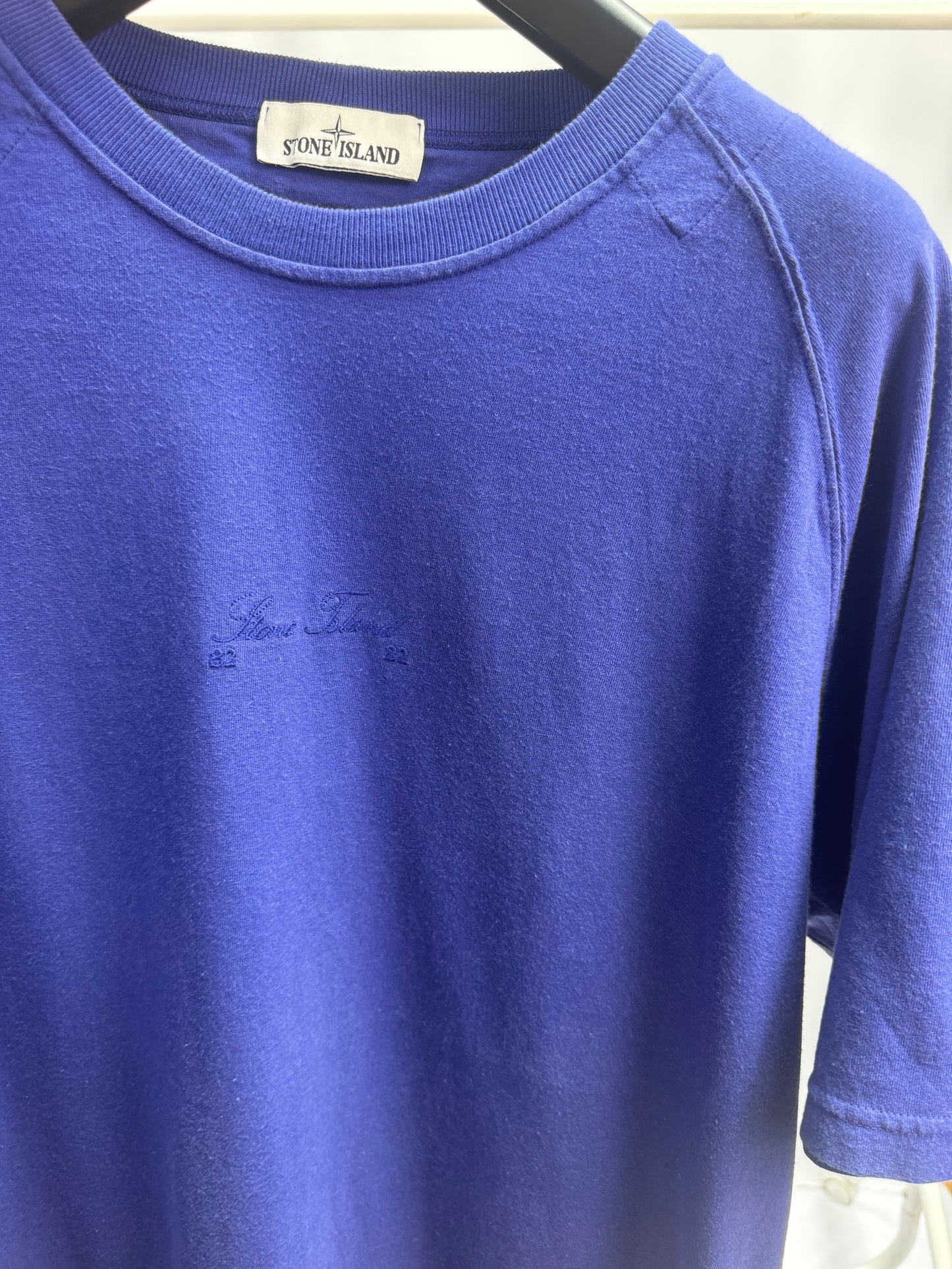 Stone Island 40th Anniversary 82/22 T-Shirt (Navy)