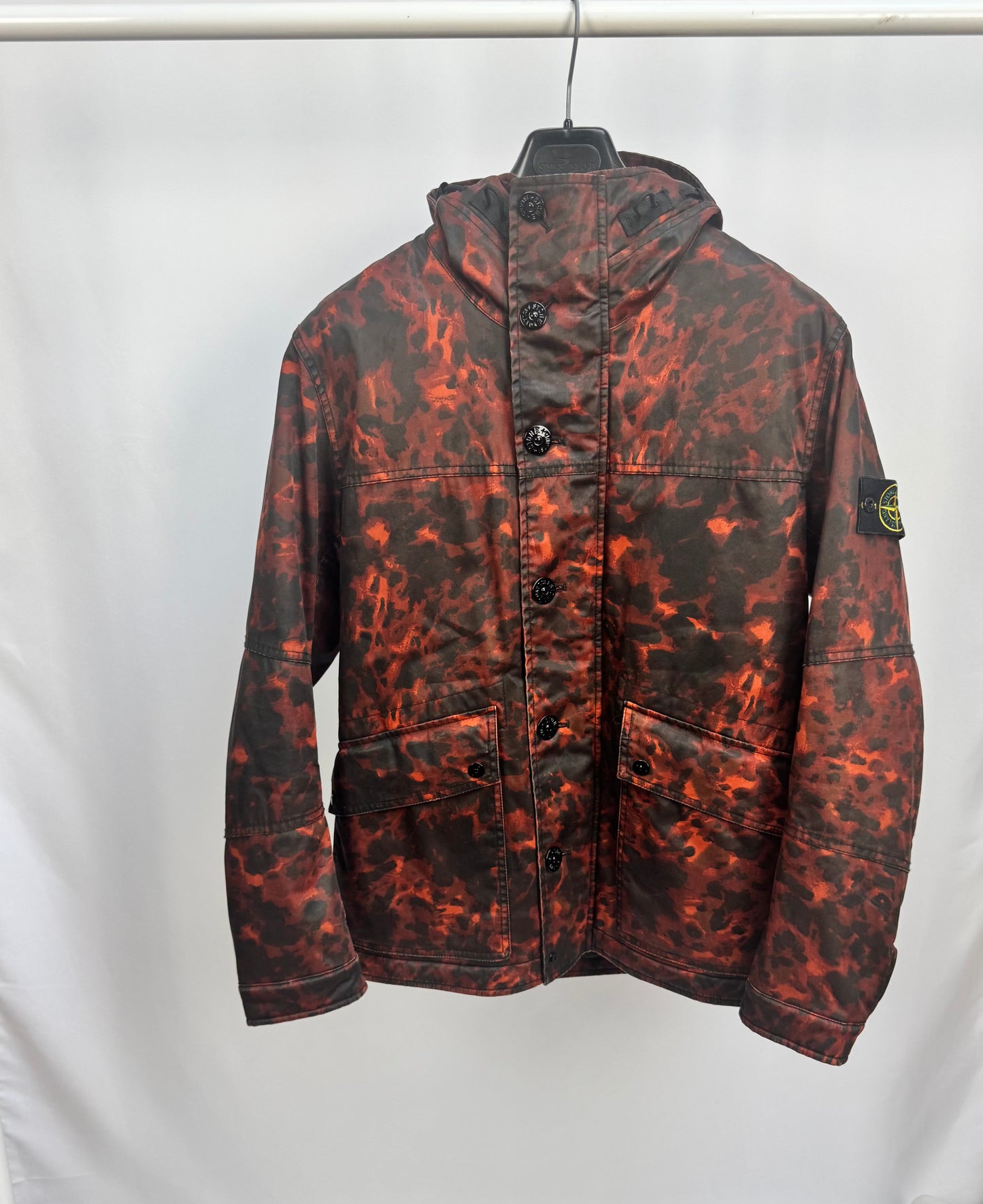 Stone Island Raso Gommato Tortoise Shell OVD (Camo)