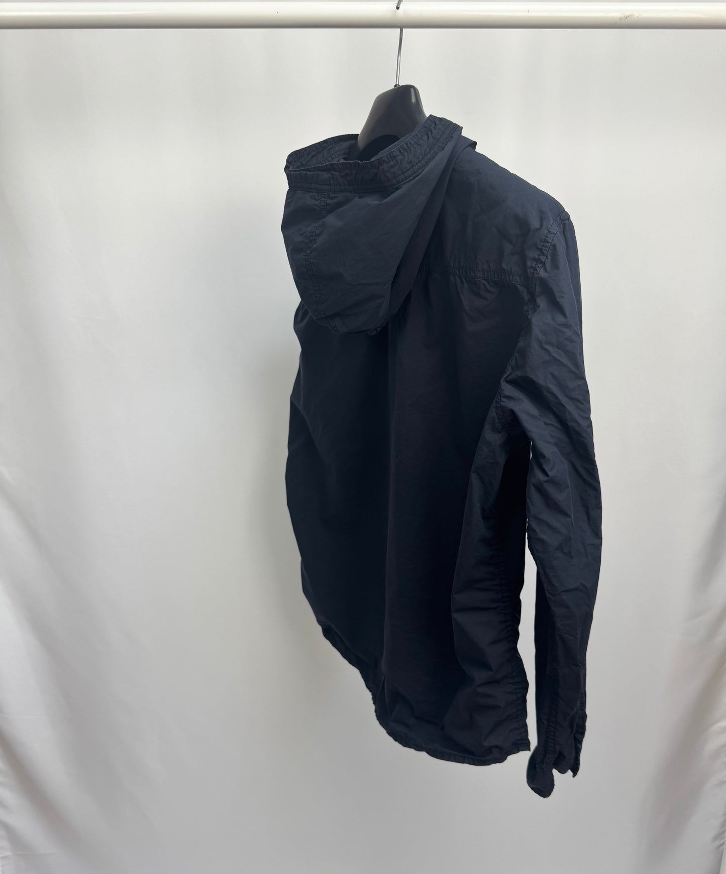 Stone Island Hooded Overshirt (Navy)