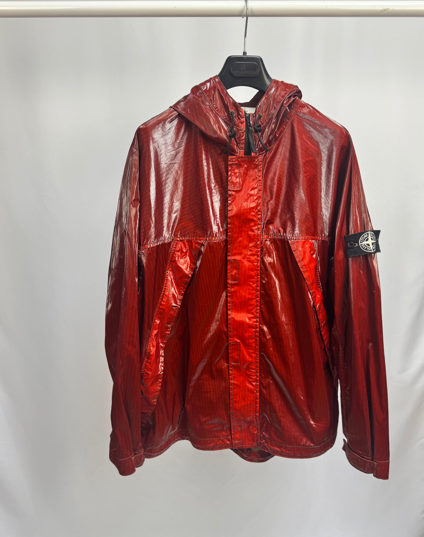 Stone Island Mussola Prismatica (Red)