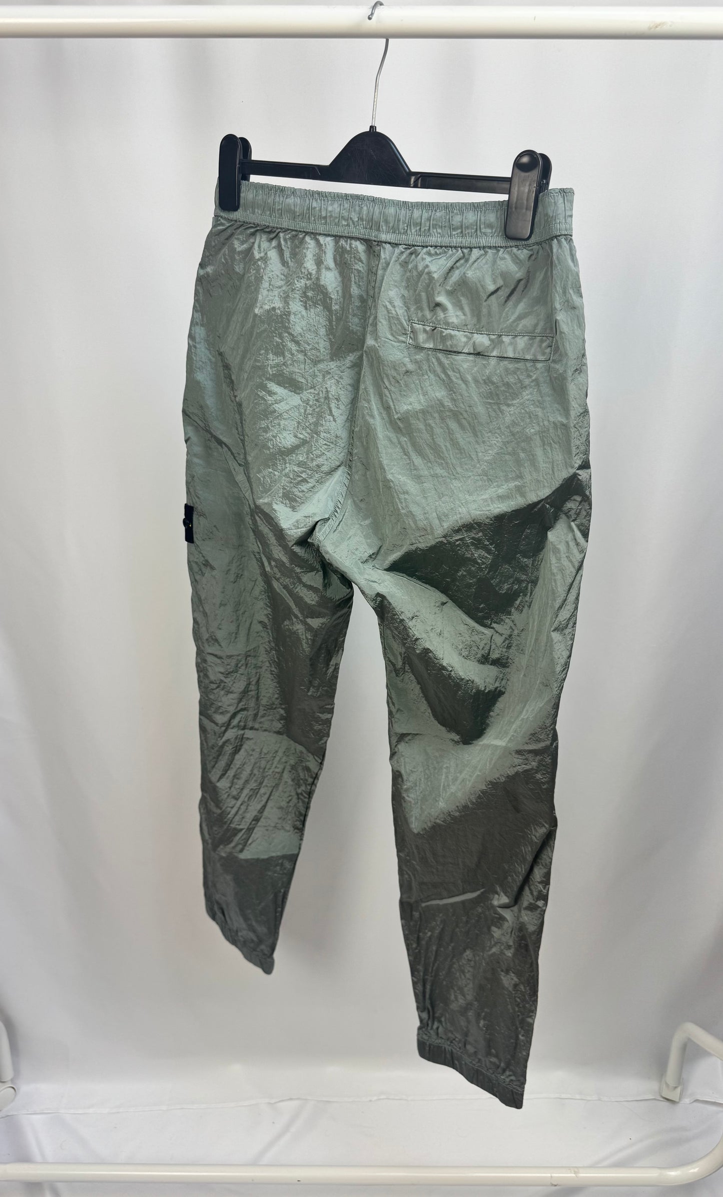 Stone Island Nylon Metal In Econyl Pants (Light Blue)