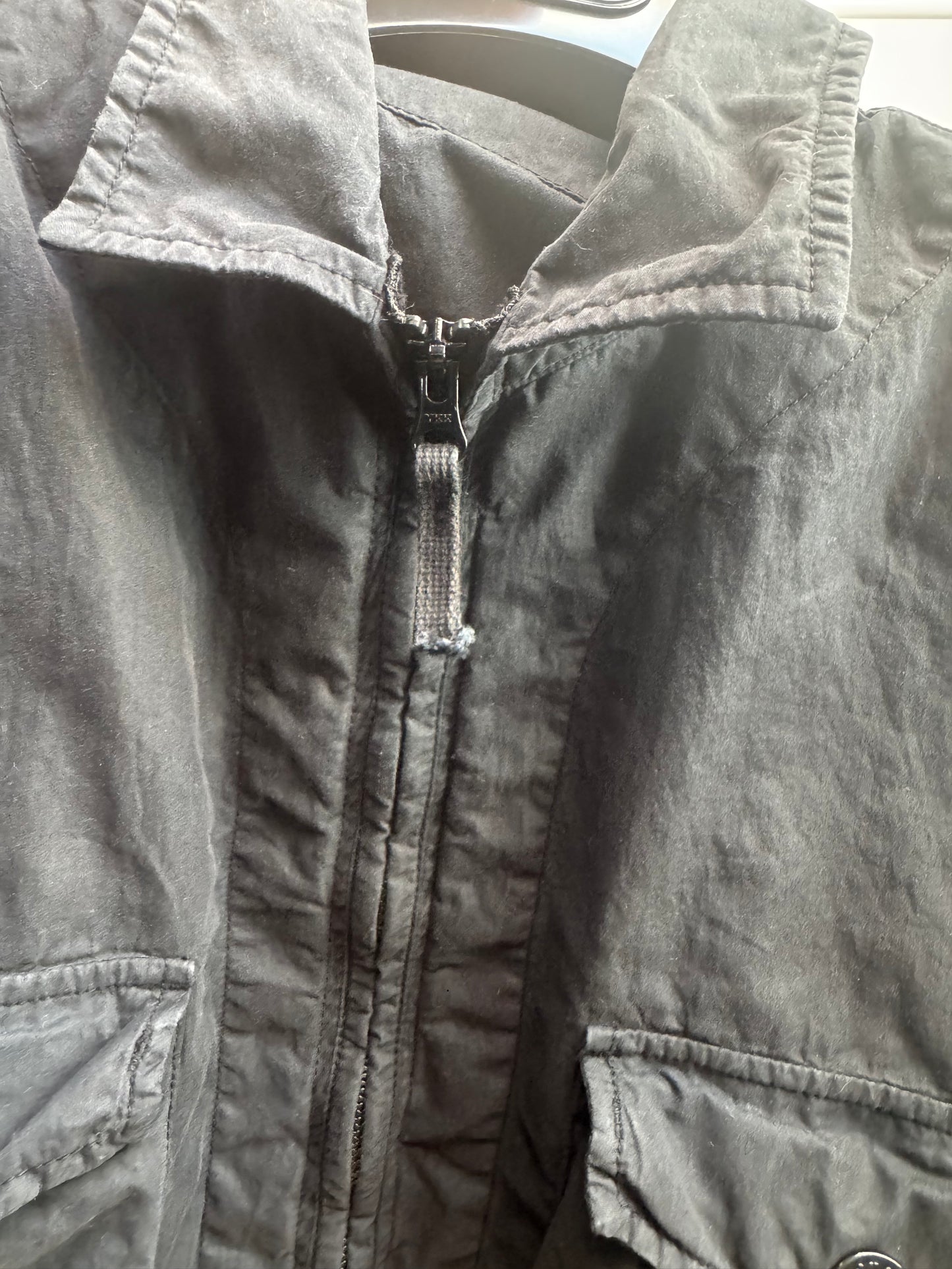 Stone Island Ghost Resin Overshirt (Black)