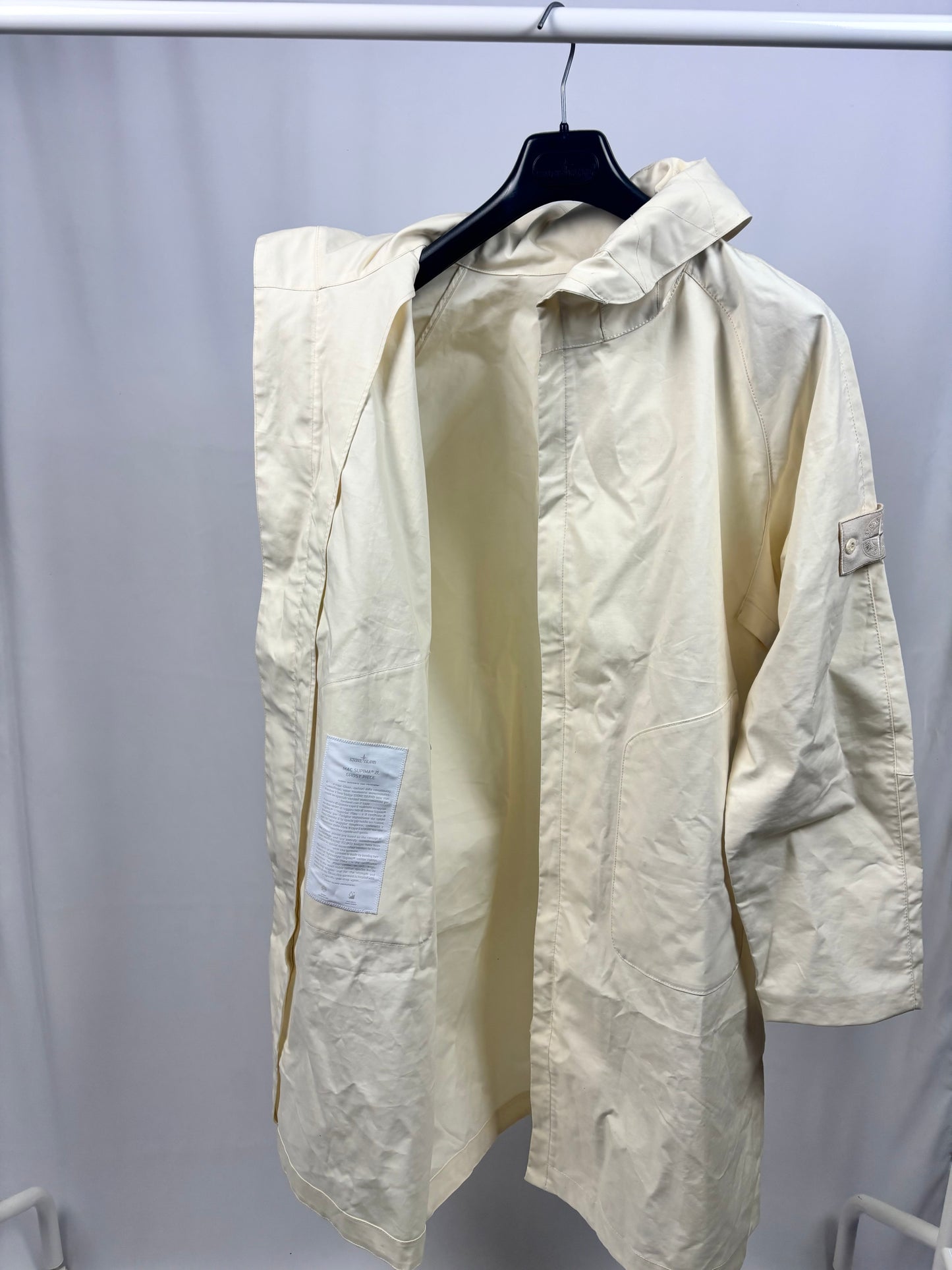 Stone Island Mac Supima 2L Ghost Piece (Off White)